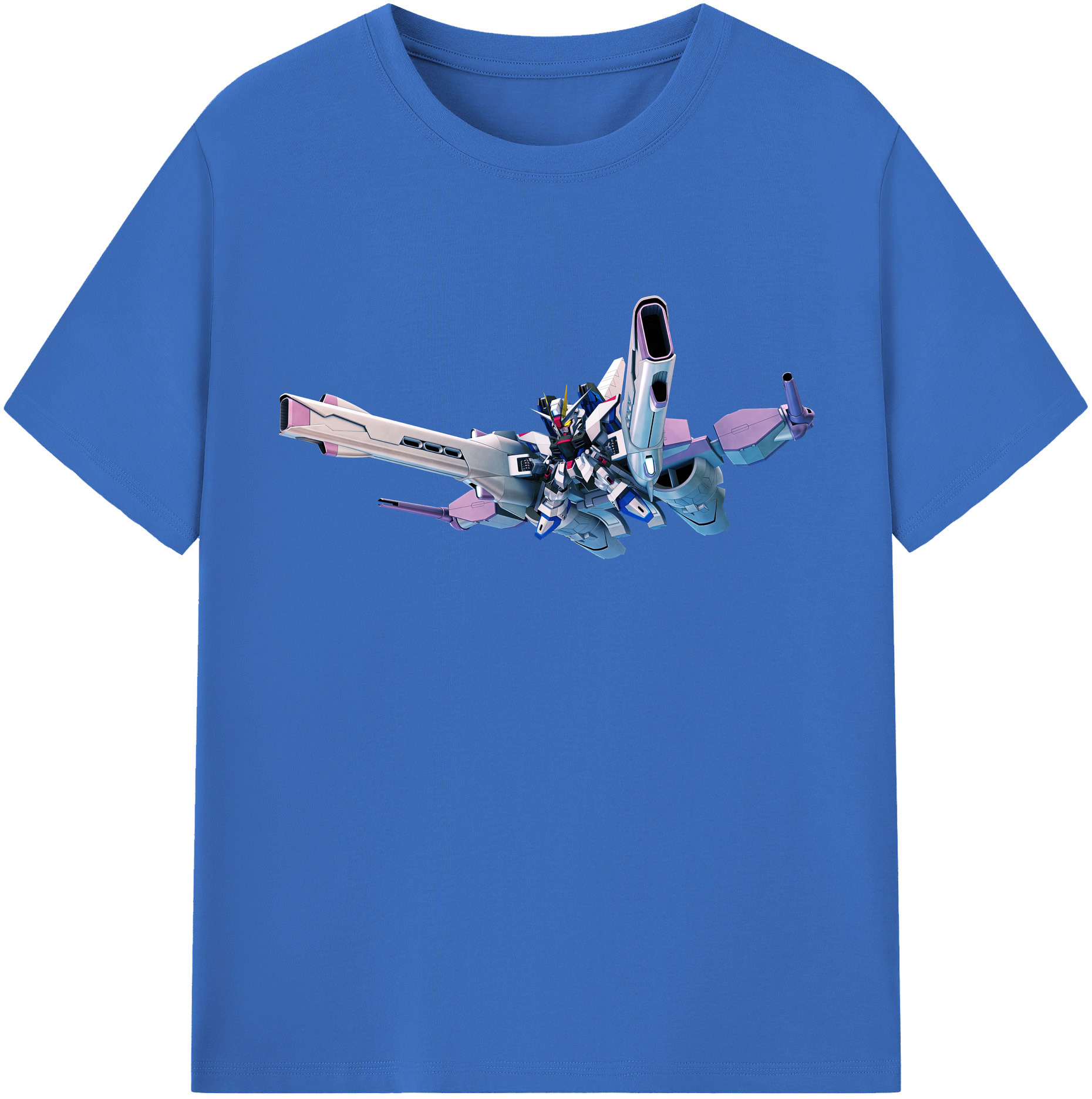 （画像用） 機動戦士ガンダム Mobile Suit Gundam 綿100％半袖Tシャツ（フロントプリント）
