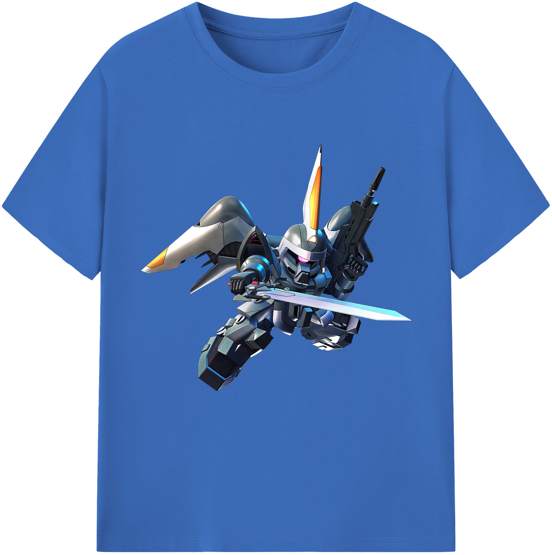 （画像用） 機動戦士ガンダム Mobile Suit Gundam 綿100％半袖Tシャツ（フロントプリント）