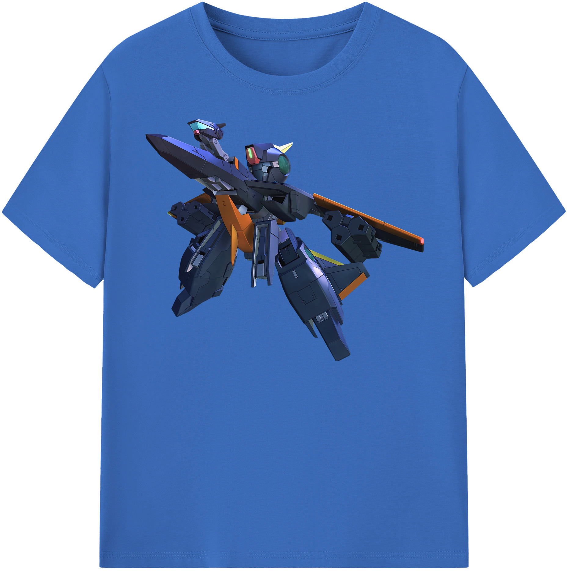 （画像用） 機動戦士ガンダム Mobile Suit Gundam 綿100％半袖Tシャツ（フロントプリント）