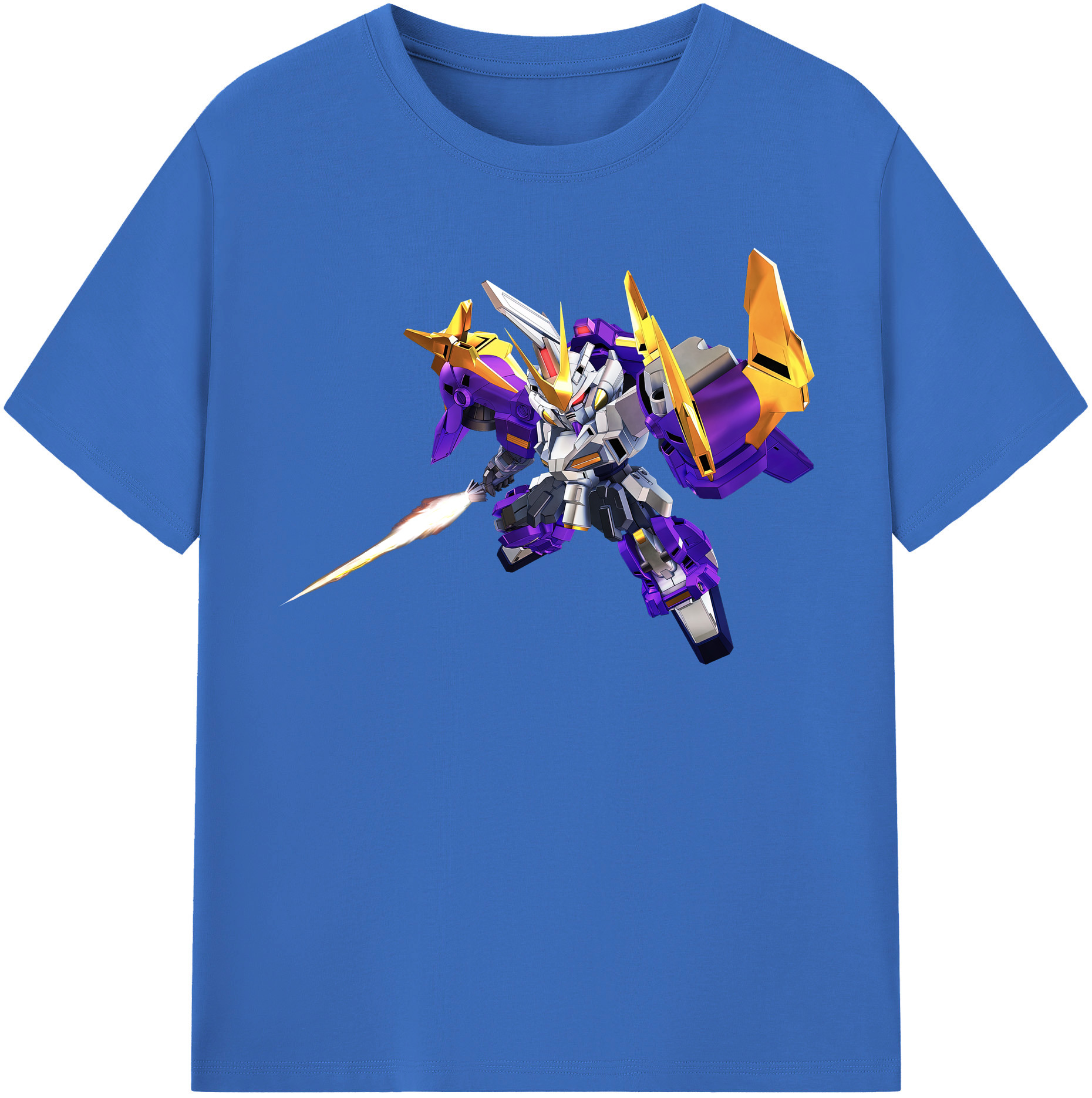 （画像用） 機動戦士ガンダム Mobile Suit Gundam 綿100％半袖Tシャツ（フロントプリント）
