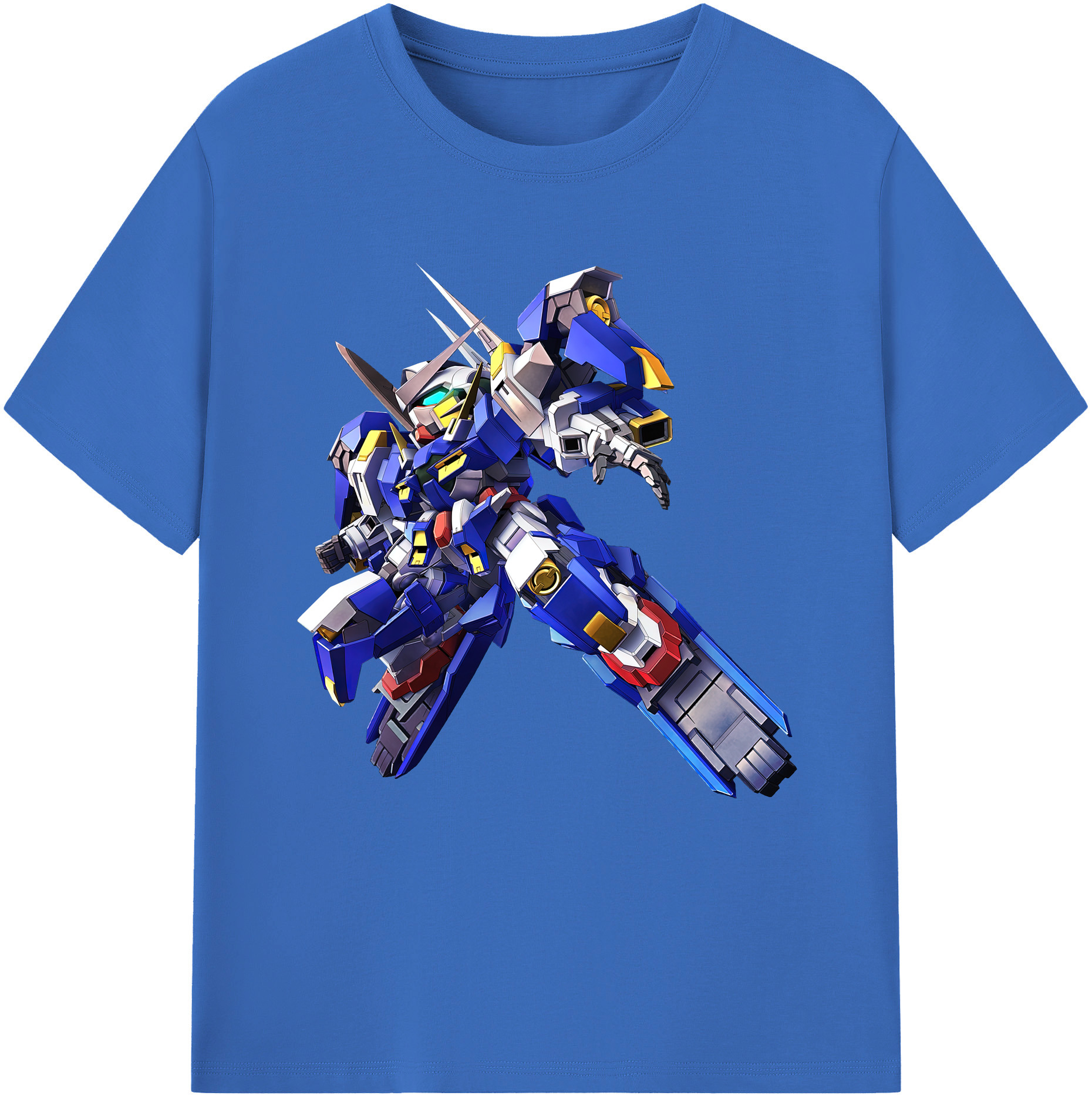 （画像用） 機動戦士ガンダム Mobile Suit Gundam 綿100％半袖Tシャツ（フロントプリント）
