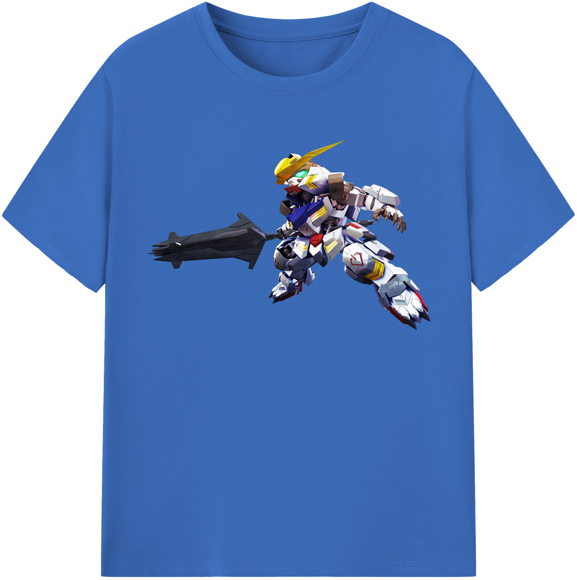 （画像用） 機動戦士ガンダム Mobile Suit Gundam 綿100％半袖Tシャツ（フロントプリント）