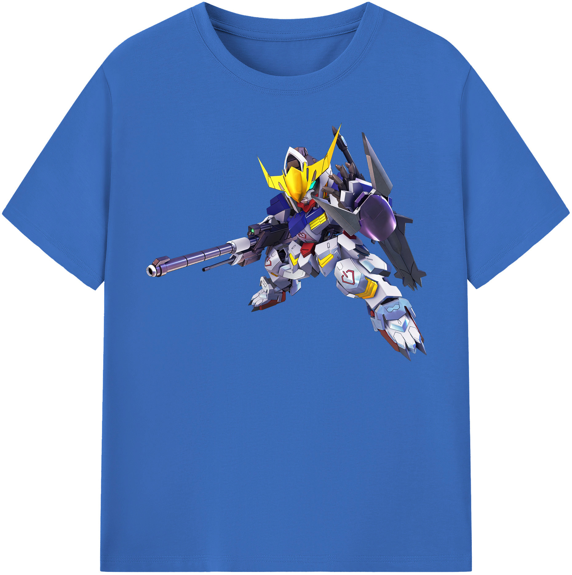 （画像用） 機動戦士ガンダム Mobile Suit Gundam 綿100％半袖Tシャツ（フロントプリント）