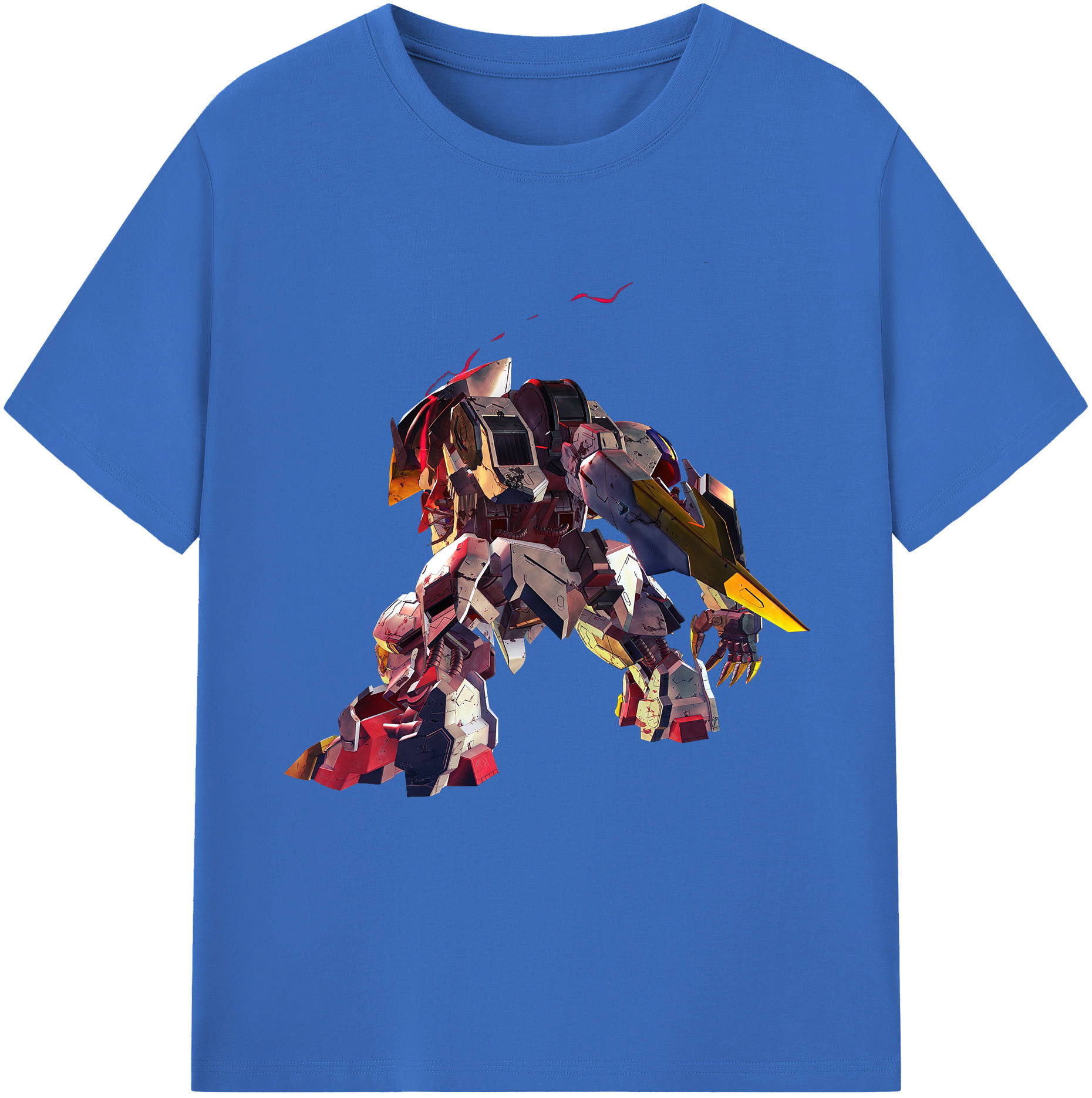（画像用） 機動戦士ガンダム Mobile Suit Gundam 綿100％半袖Tシャツ（フロントプリント）