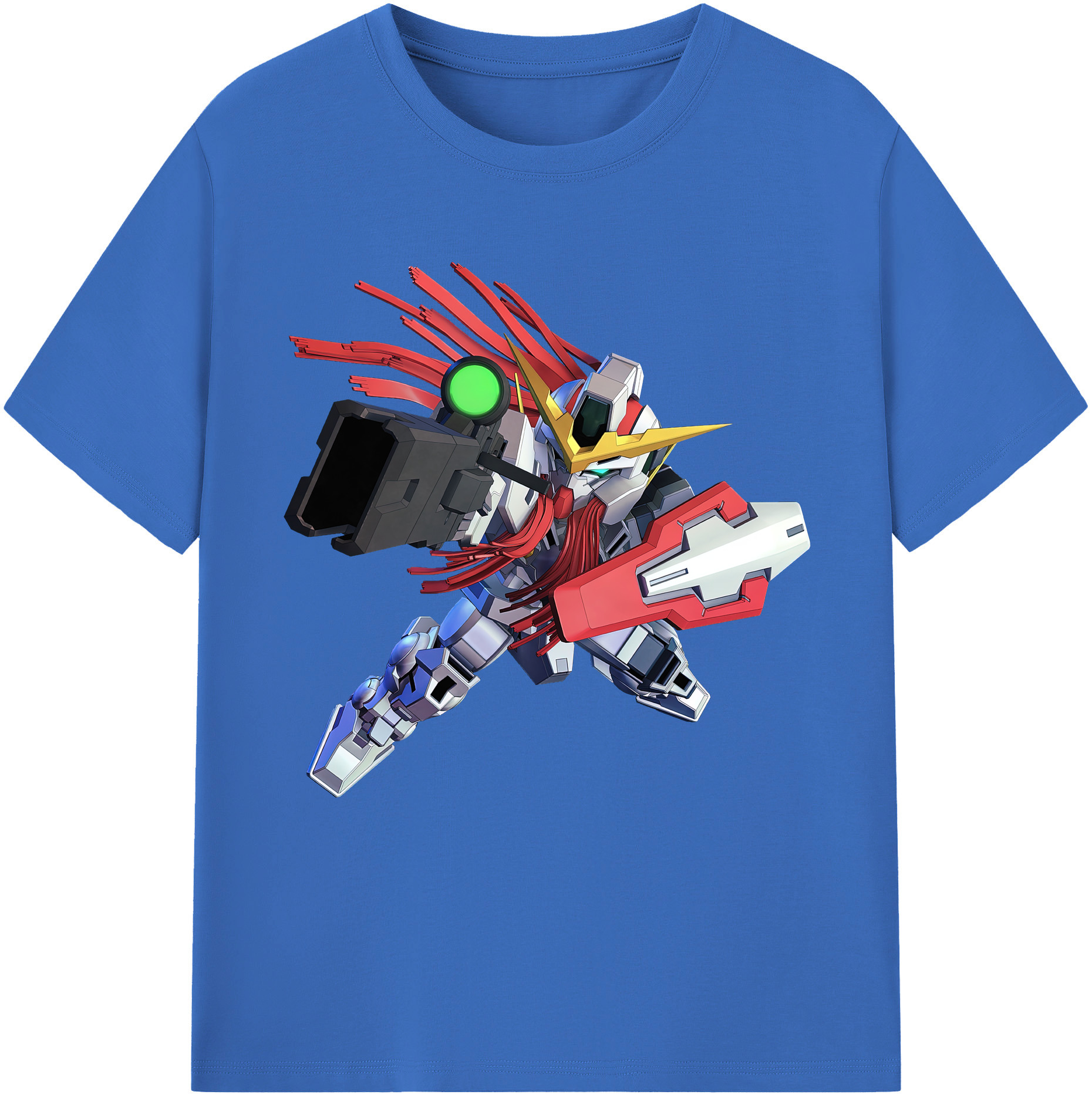 （画像用） 機動戦士ガンダム Mobile Suit Gundam 綿100％半袖Tシャツ（フロントプリント）