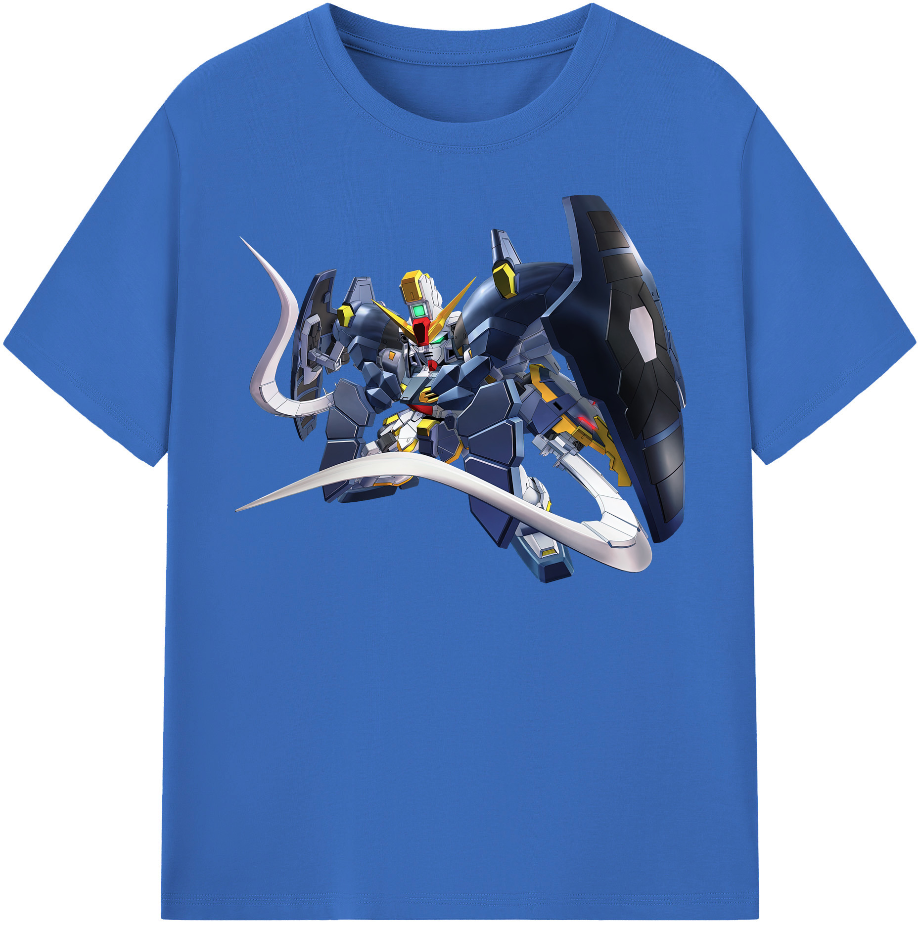 （画像用） 機動戦士ガンダム Mobile Suit Gundam 綿100％半袖Tシャツ（フロントプリント）
