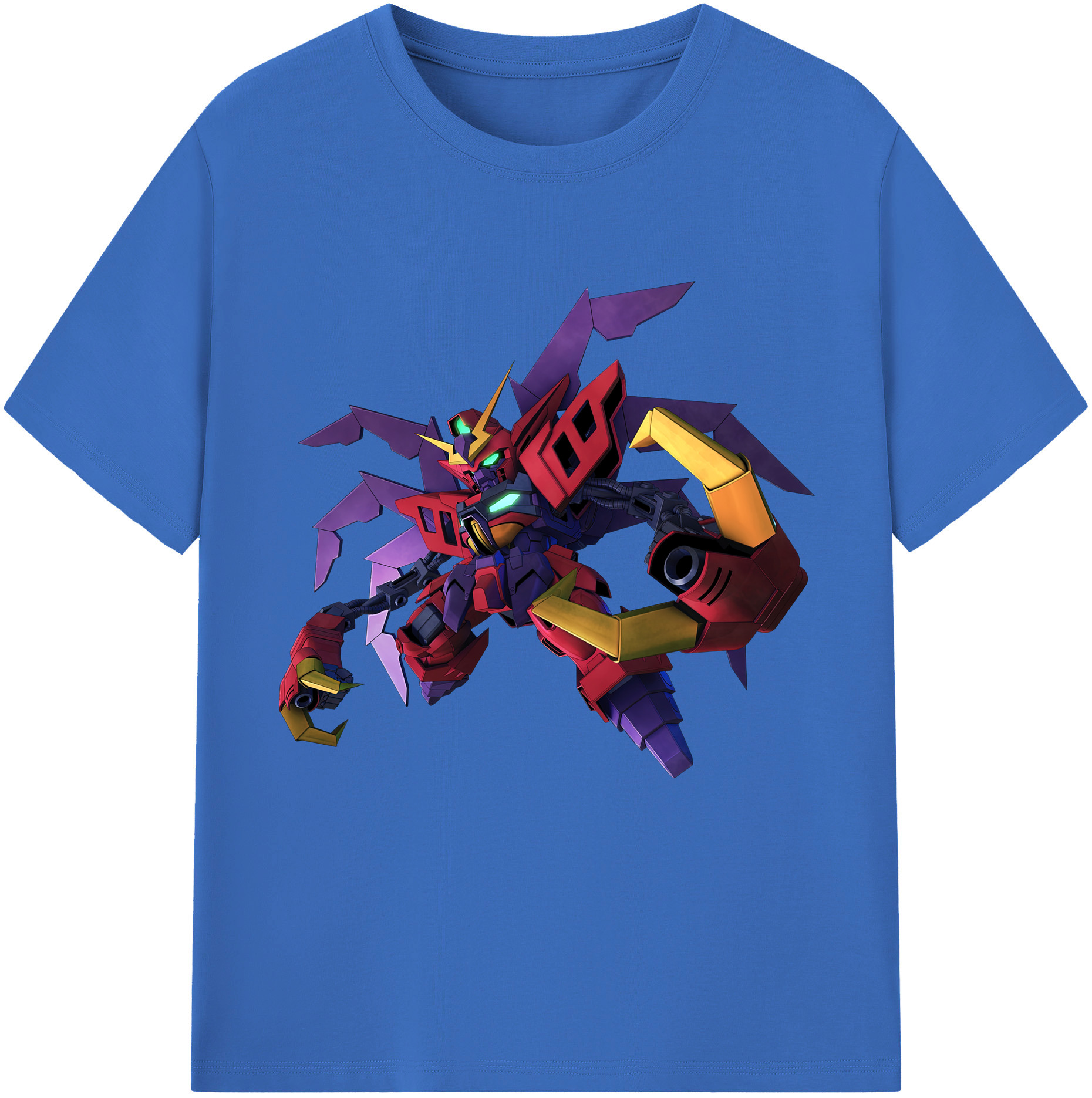 （画像用） 機動戦士ガンダム Mobile Suit Gundam 綿100％半袖Tシャツ（フロントプリント）