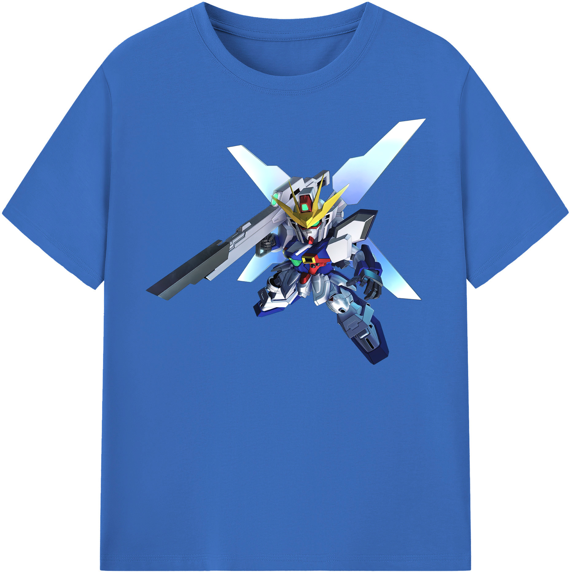 （画像用） 機動戦士ガンダム Mobile Suit Gundam 綿100％半袖Tシャツ（フロントプリント）