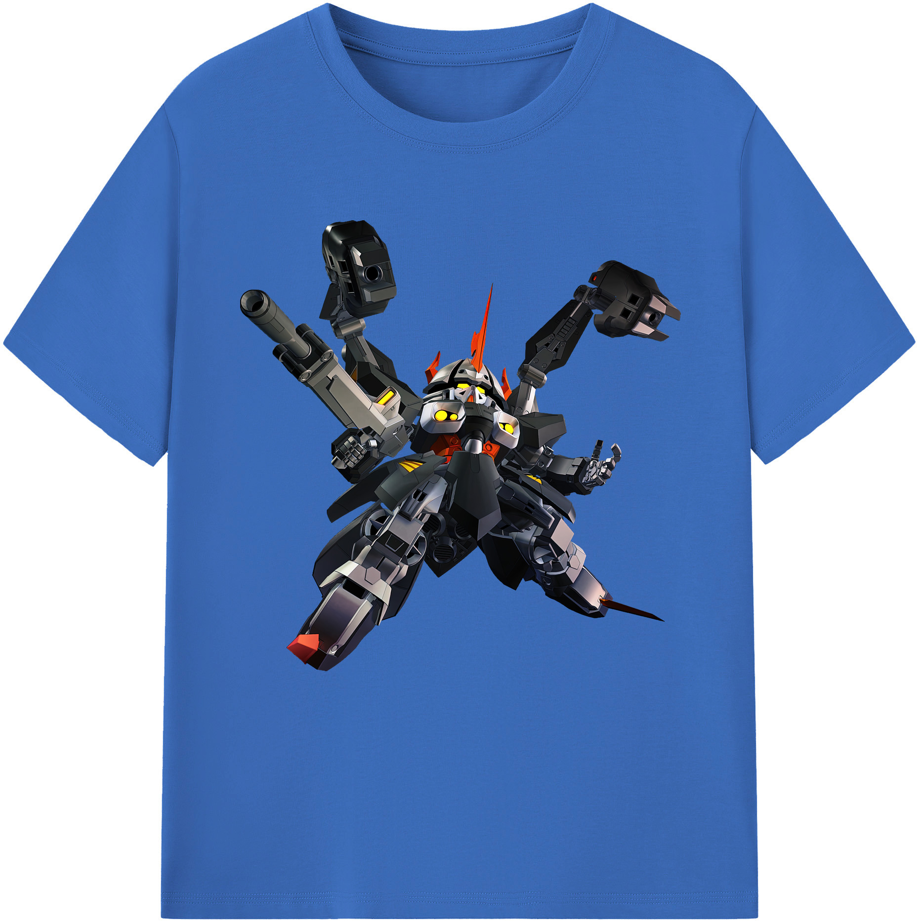 （画像用） 機動戦士ガンダム Mobile Suit Gundam 綿100％半袖Tシャツ（フロントプリント）