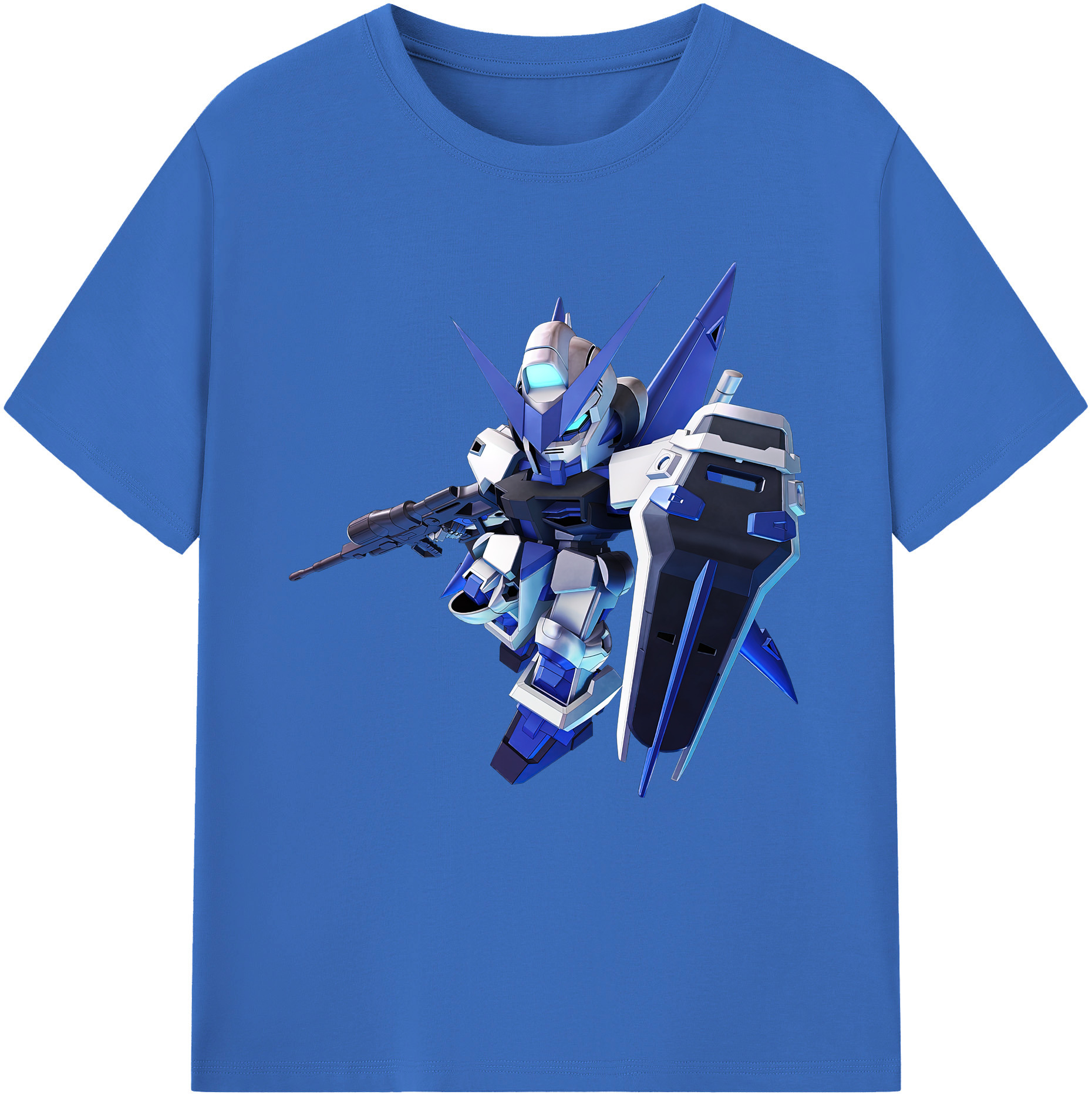 （画像用） 機動戦士ガンダム Mobile Suit Gundam 綿100％半袖Tシャツ（フロントプリント）
