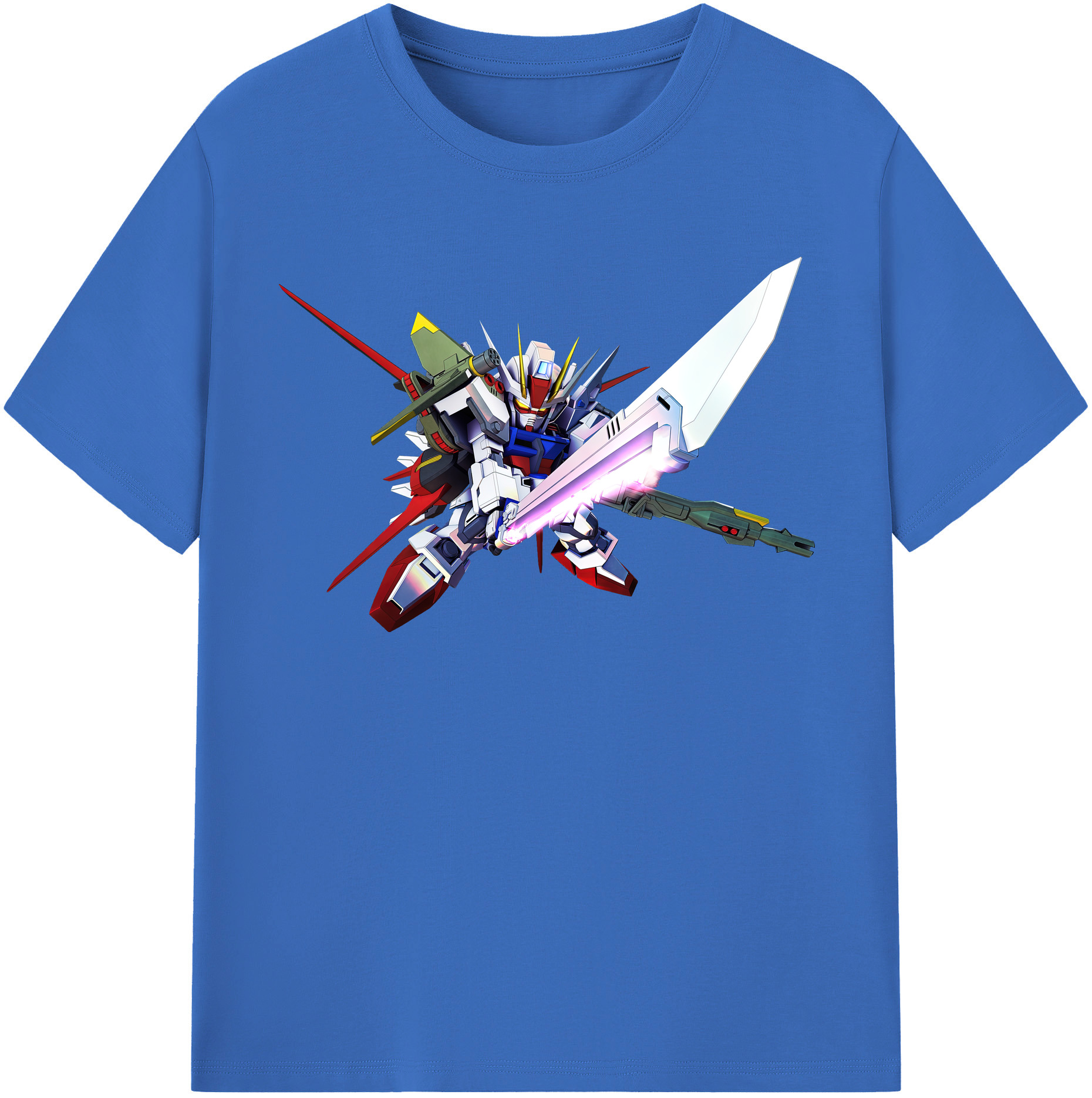 （画像用） 機動戦士ガンダム Mobile Suit Gundam 綿100％半袖Tシャツ（フロントプリント）
