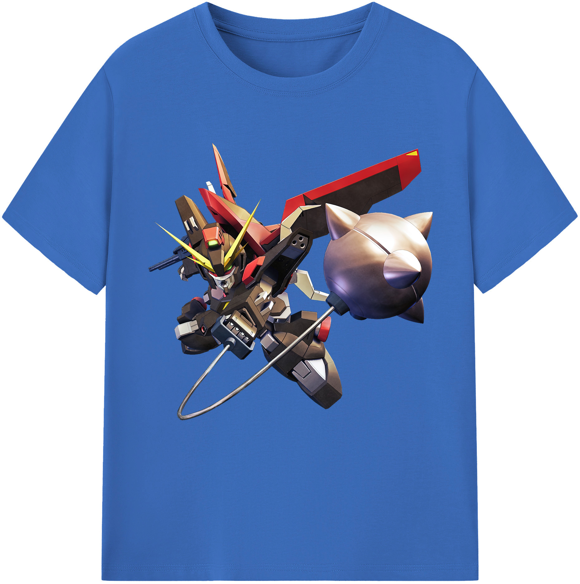 （画像用） 機動戦士ガンダム Mobile Suit Gundam 綿100％半袖Tシャツ（フロントプリント）