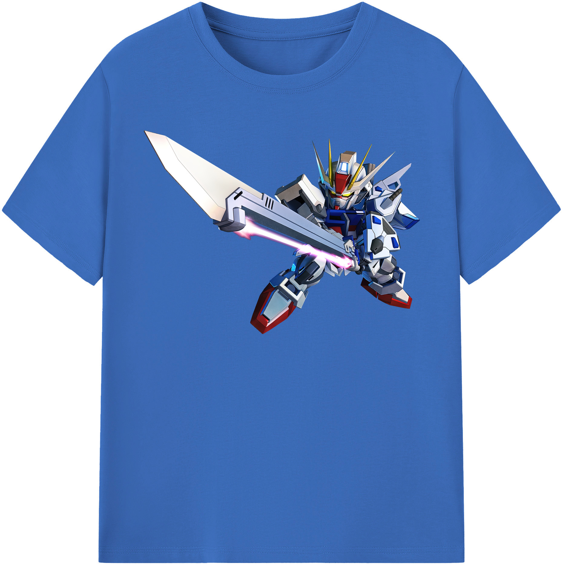 （画像用） 機動戦士ガンダム Mobile Suit Gundam 綿100％半袖Tシャツ（フロントプリント）