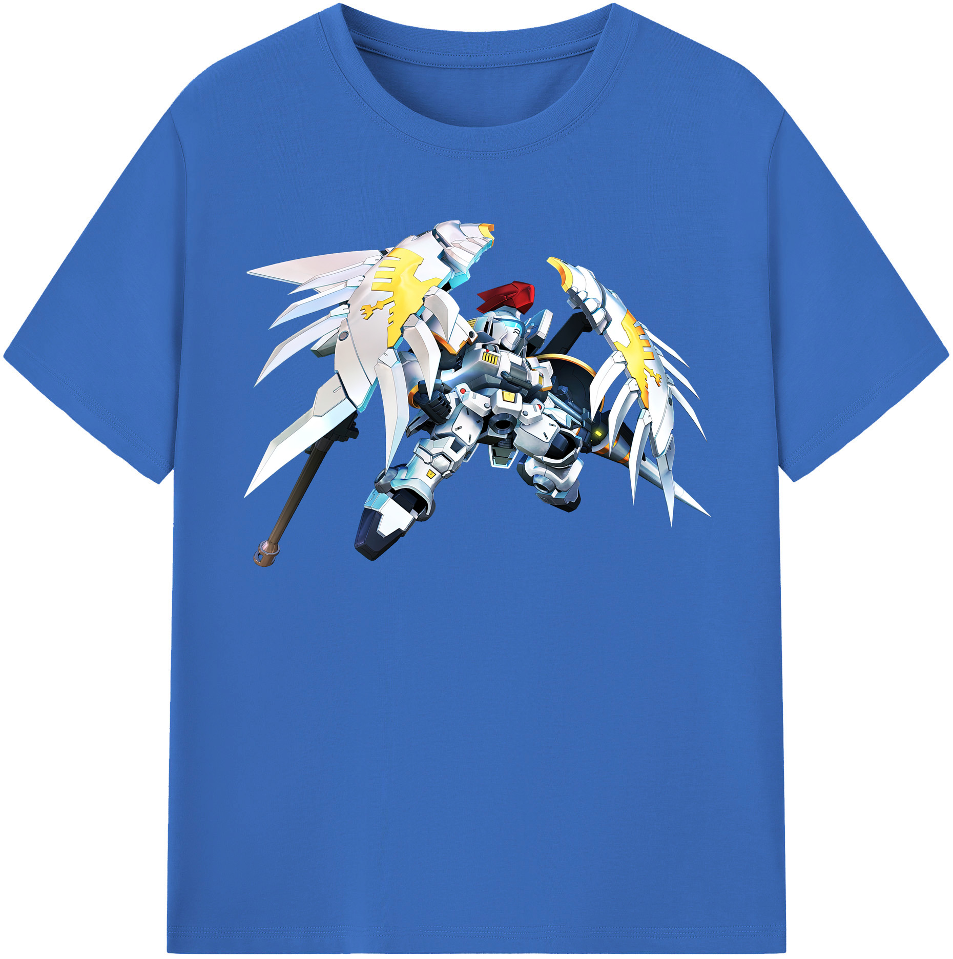 （画像用） 機動戦士ガンダム Mobile Suit Gundam 綿100％半袖Tシャツ（フロントプリント）