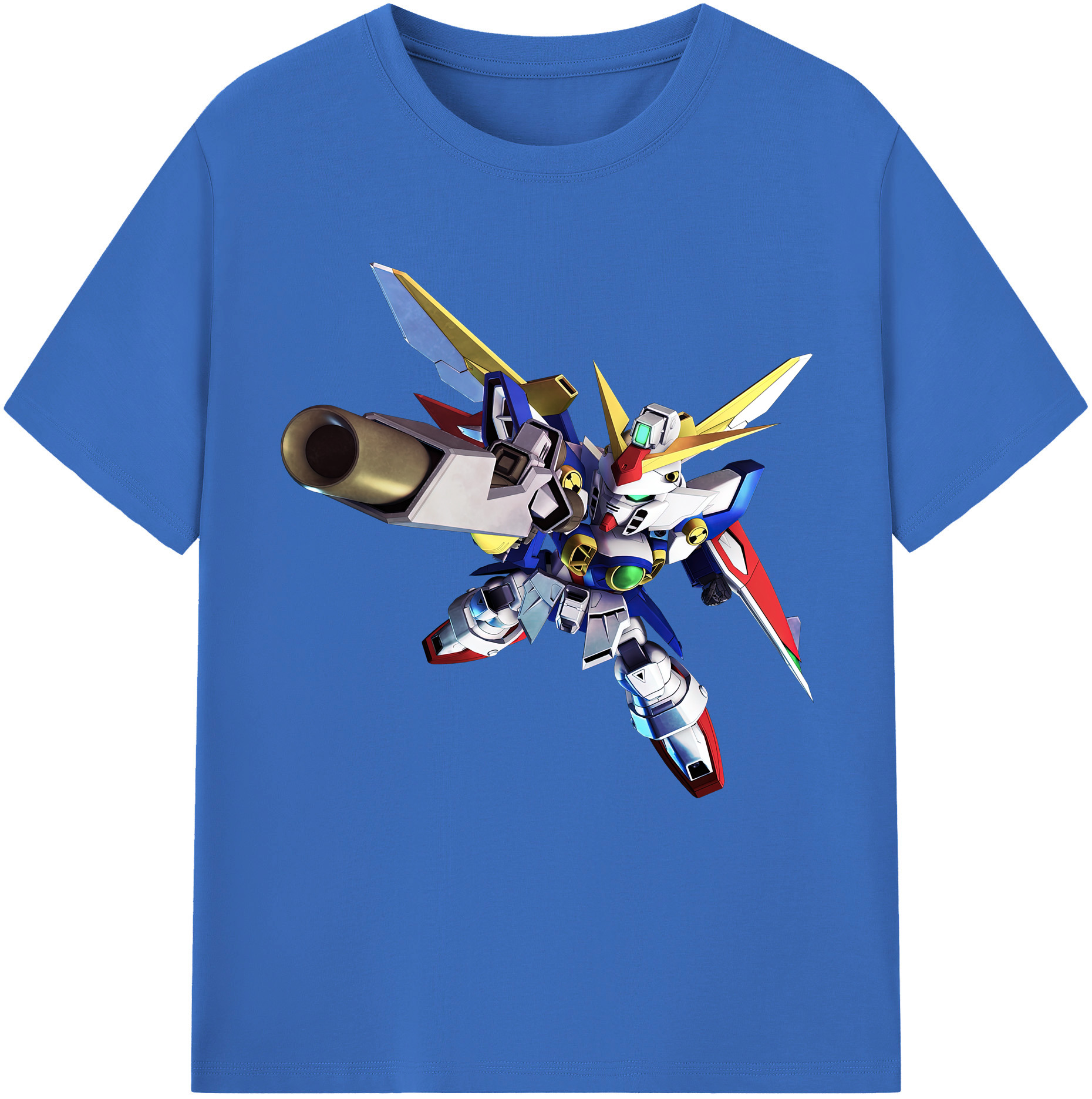（画像用） 機動戦士ガンダム Mobile Suit Gundam 綿100％半袖Tシャツ（フロントプリント）