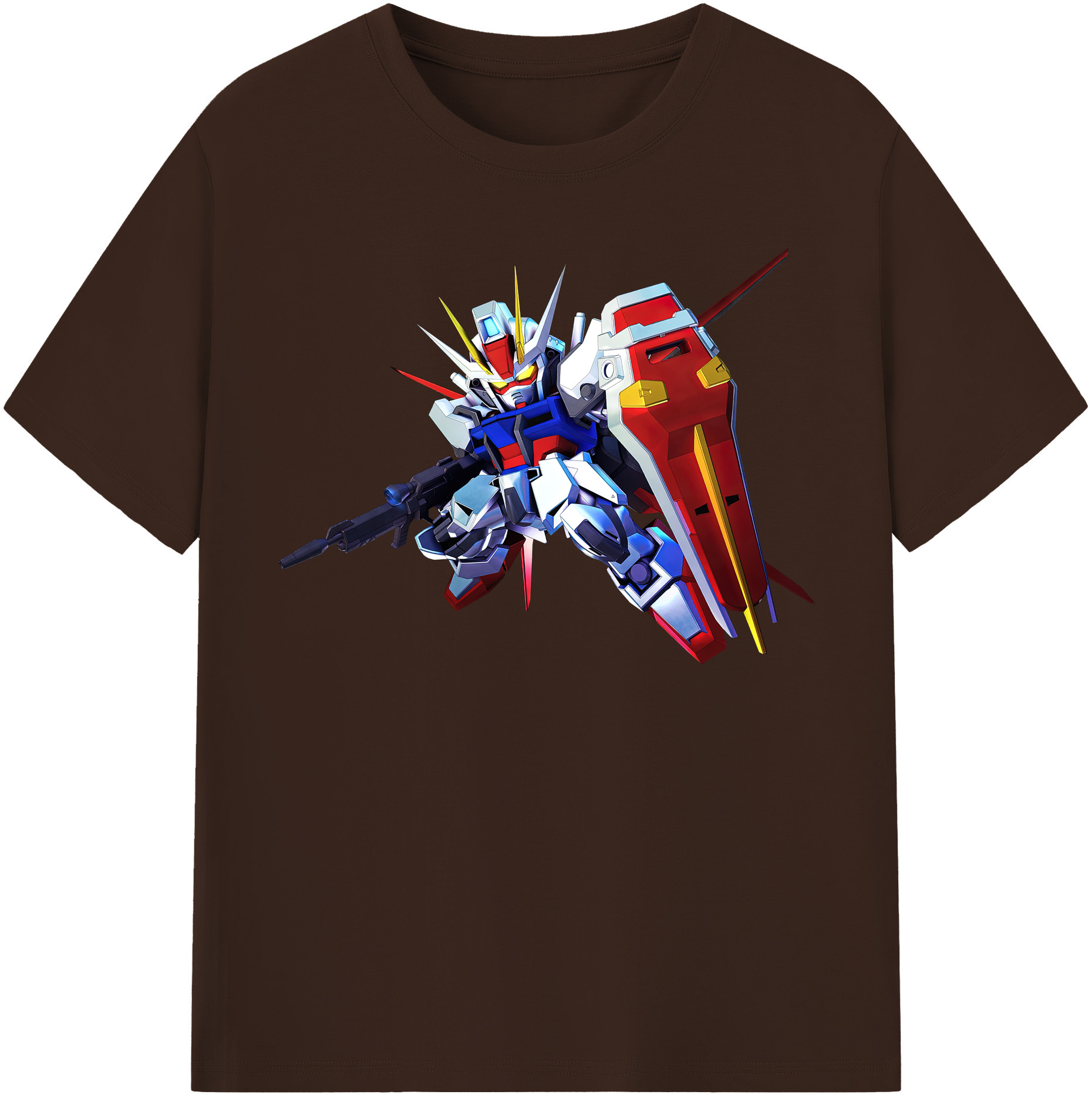 （画像用） 機動戦士ガンダム Mobile Suit Gundam 綿100％半袖Tシャツ（フロントプリント）