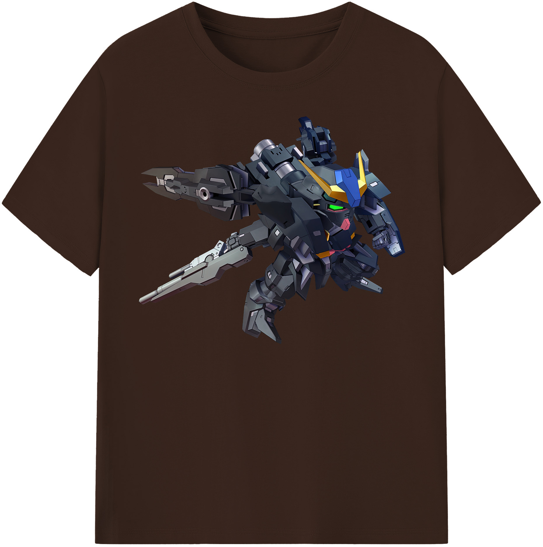 （画像用） 機動戦士ガンダム Mobile Suit Gundam 綿100％半袖Tシャツ（フロントプリント）