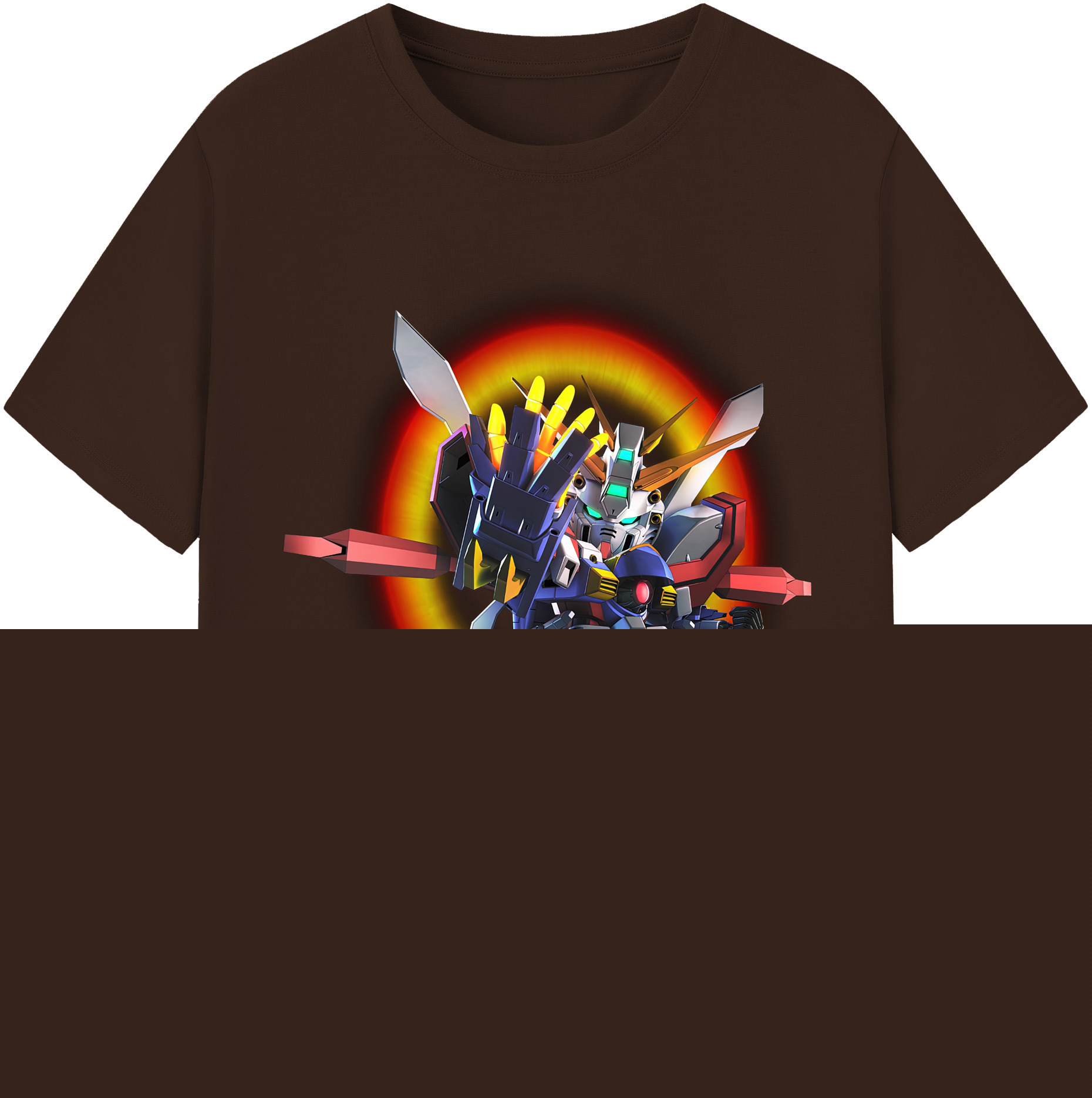 （画像用） 機動戦士ガンダム Mobile Suit Gundam 綿100％半袖Tシャツ（フロントプリント）