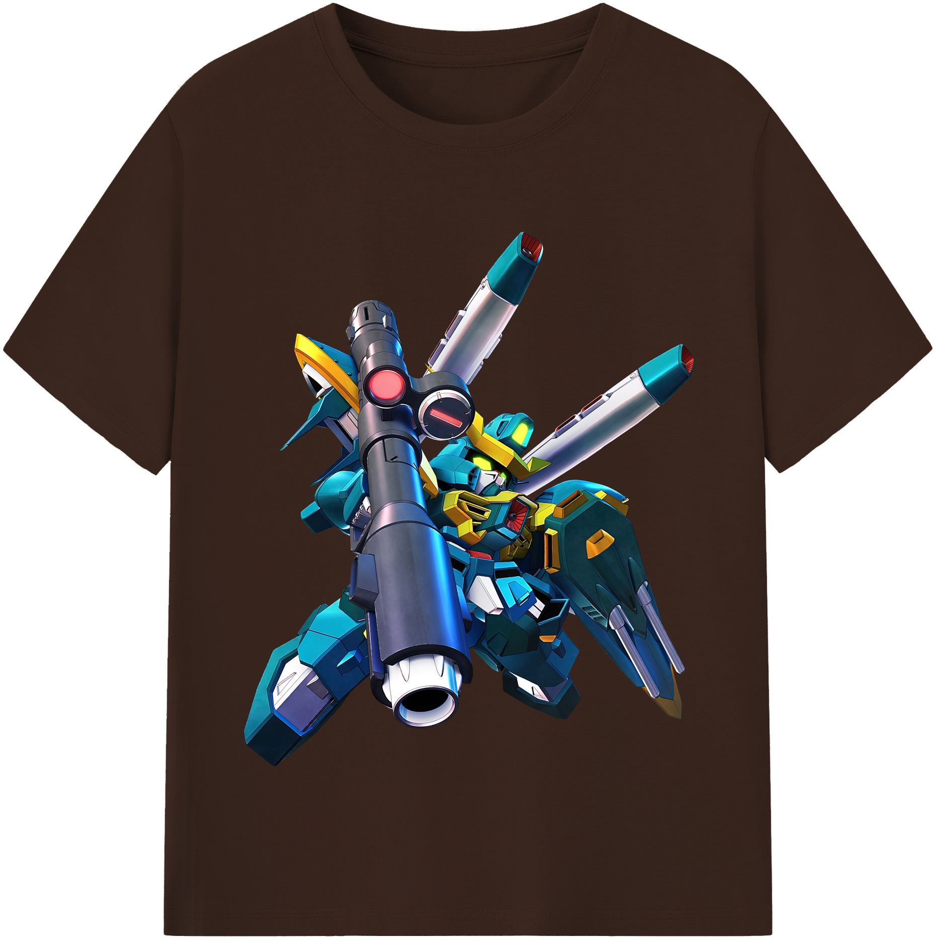 （画像用） 機動戦士ガンダム Mobile Suit Gundam 綿100％半袖Tシャツ（フロントプリント）