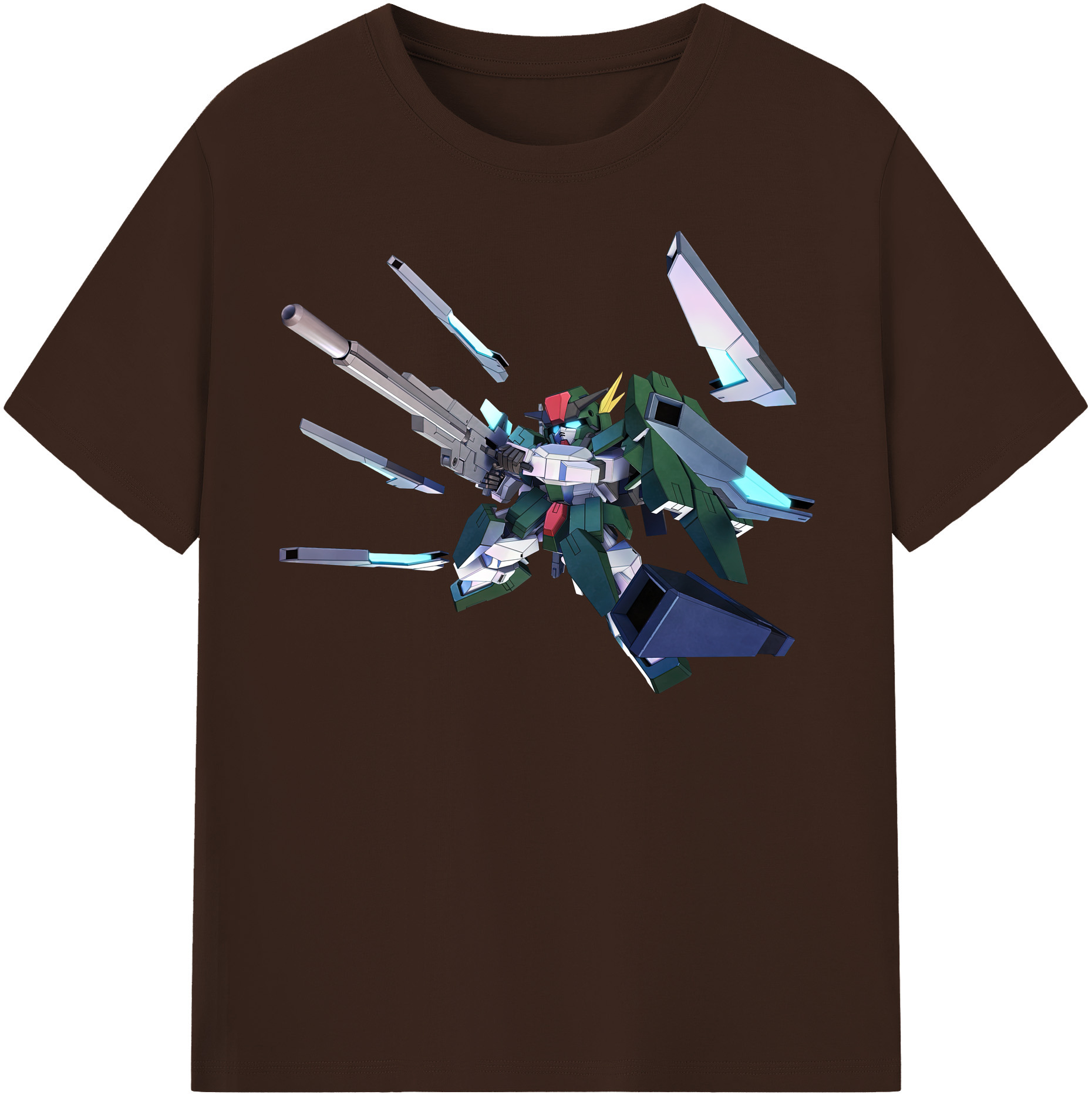 （画像用） 機動戦士ガンダム Mobile Suit Gundam 綿100％半袖Tシャツ（フロントプリント）