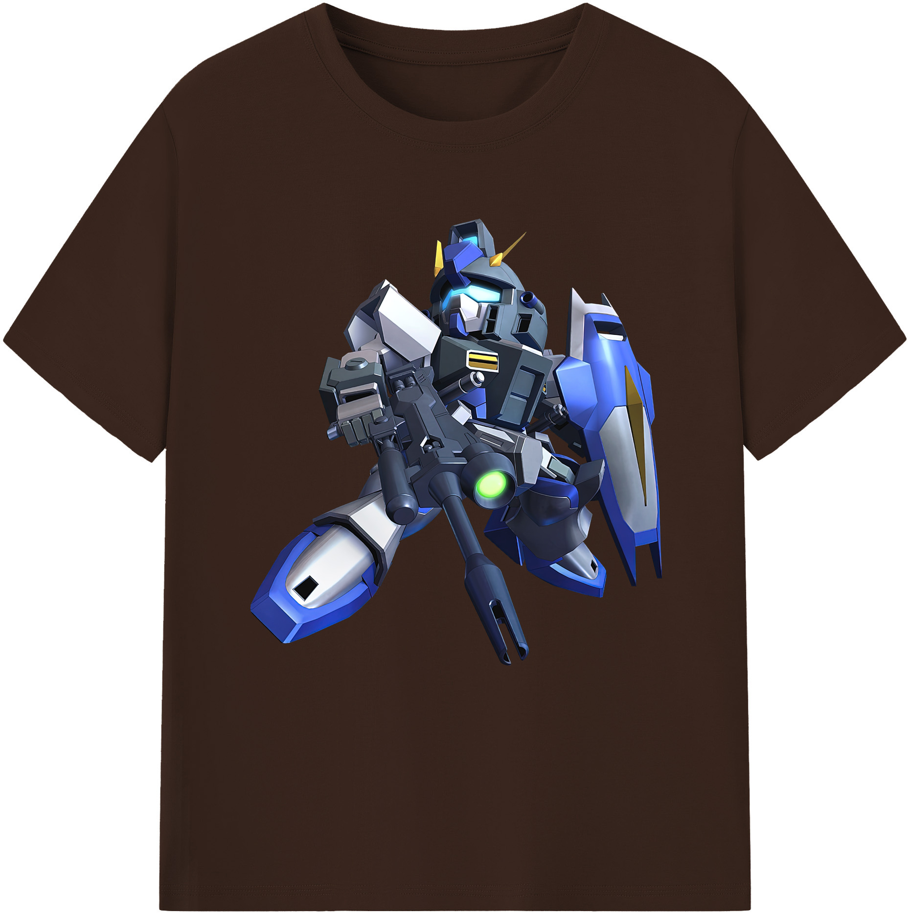 （画像用） 機動戦士ガンダム Mobile Suit Gundam 綿100％半袖Tシャツ（フロントプリント）