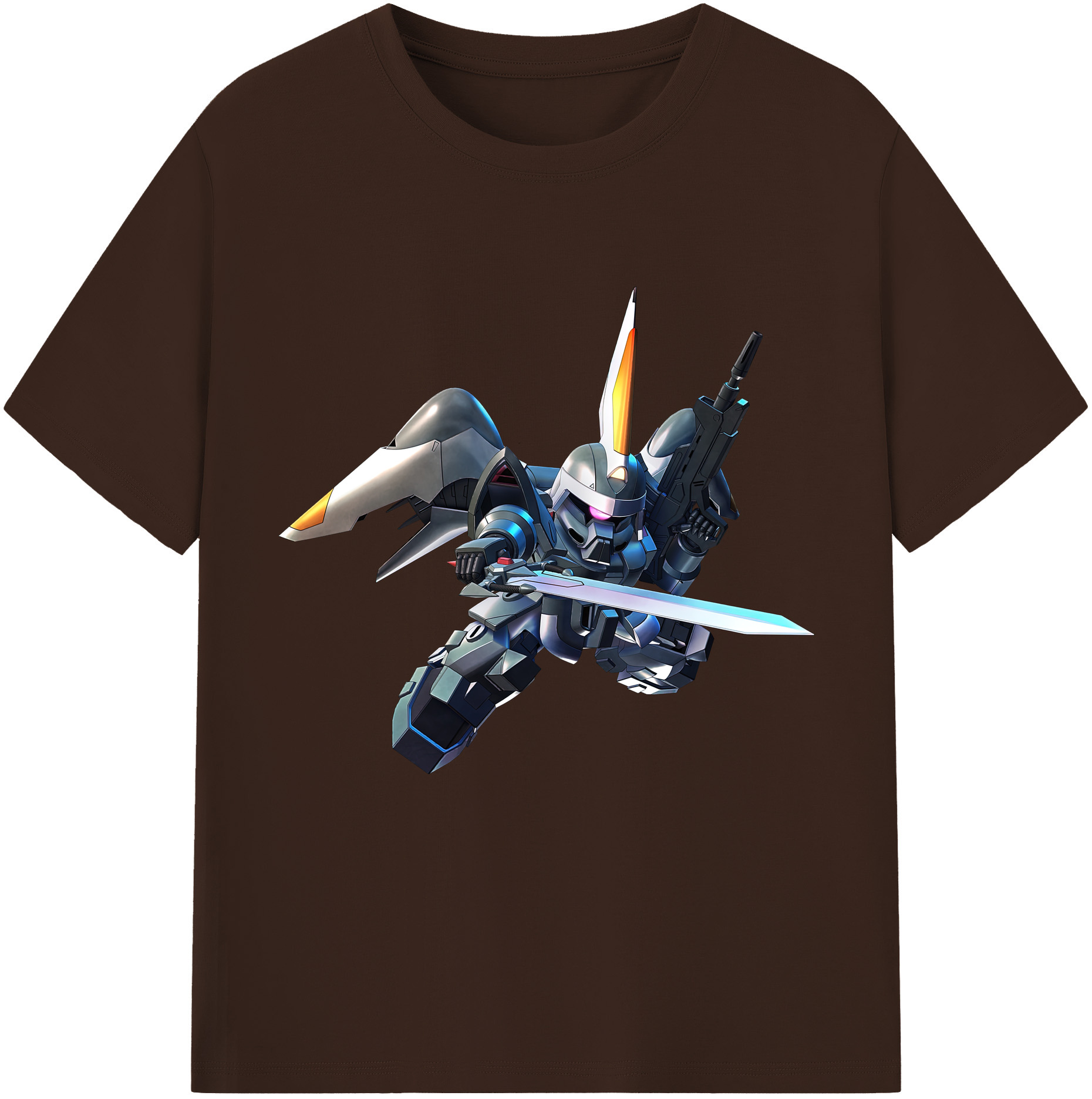 （画像用） 機動戦士ガンダム Mobile Suit Gundam 綿100％半袖Tシャツ（フロントプリント）
