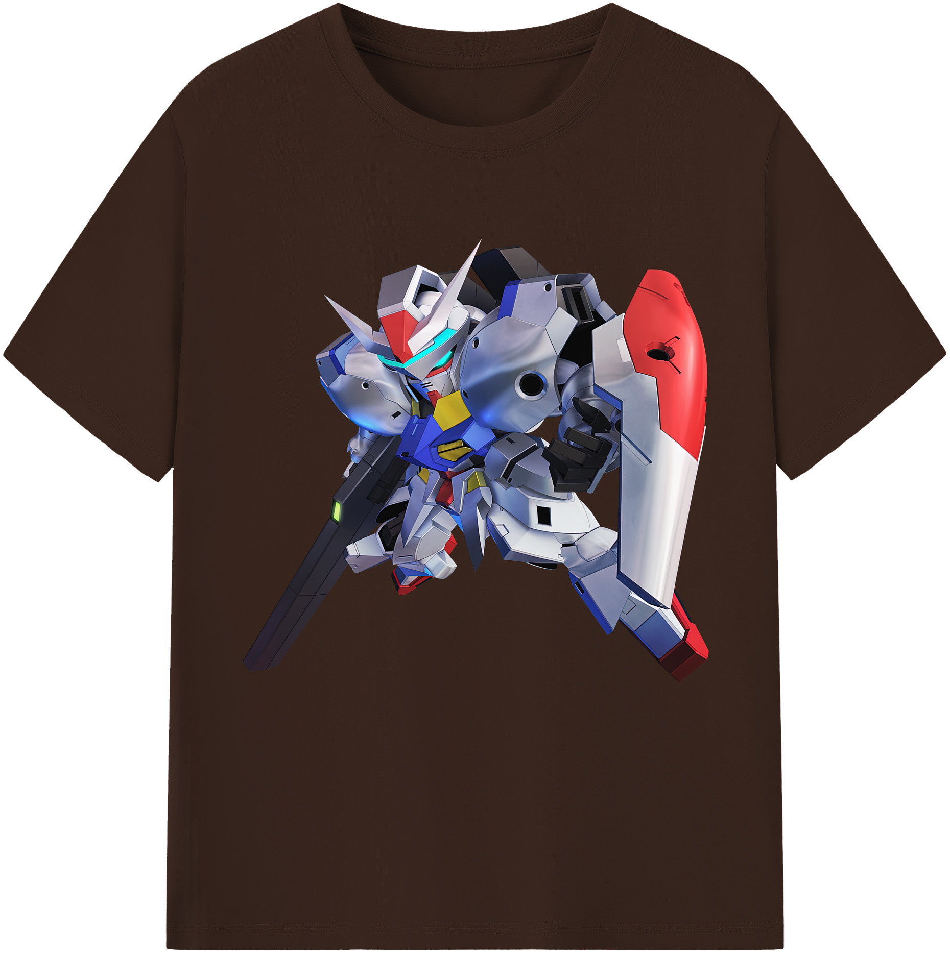 （画像用） 機動戦士ガンダム Mobile Suit Gundam 綿100％半袖Tシャツ（フロントプリント）