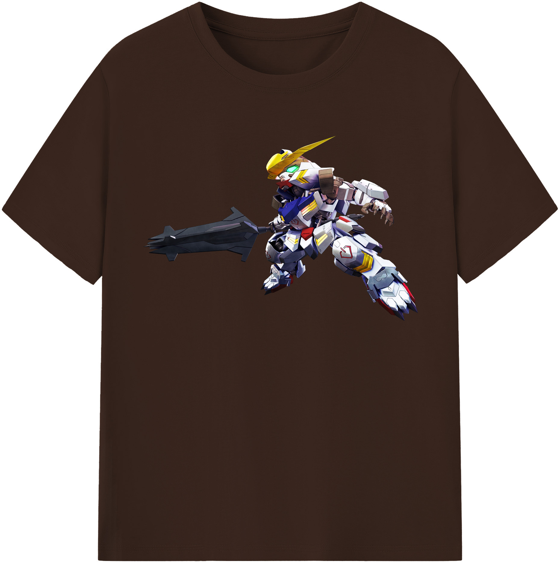 （画像用） 機動戦士ガンダム Mobile Suit Gundam 綿100％半袖Tシャツ（フロントプリント）