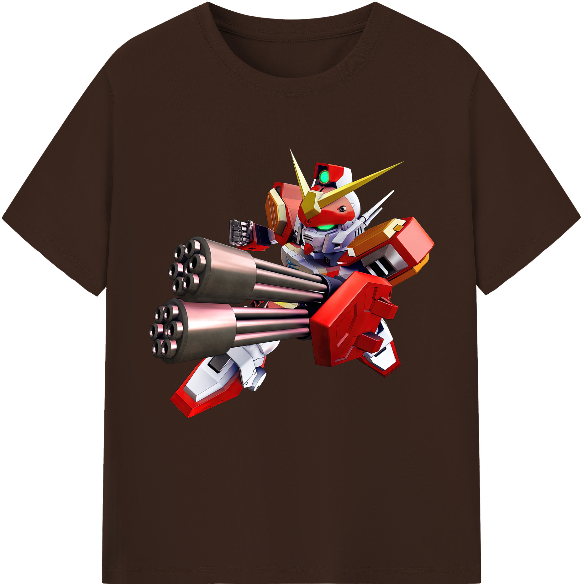 （画像用） 機動戦士ガンダム Mobile Suit Gundam 綿100％半袖Tシャツ（フロントプリント）