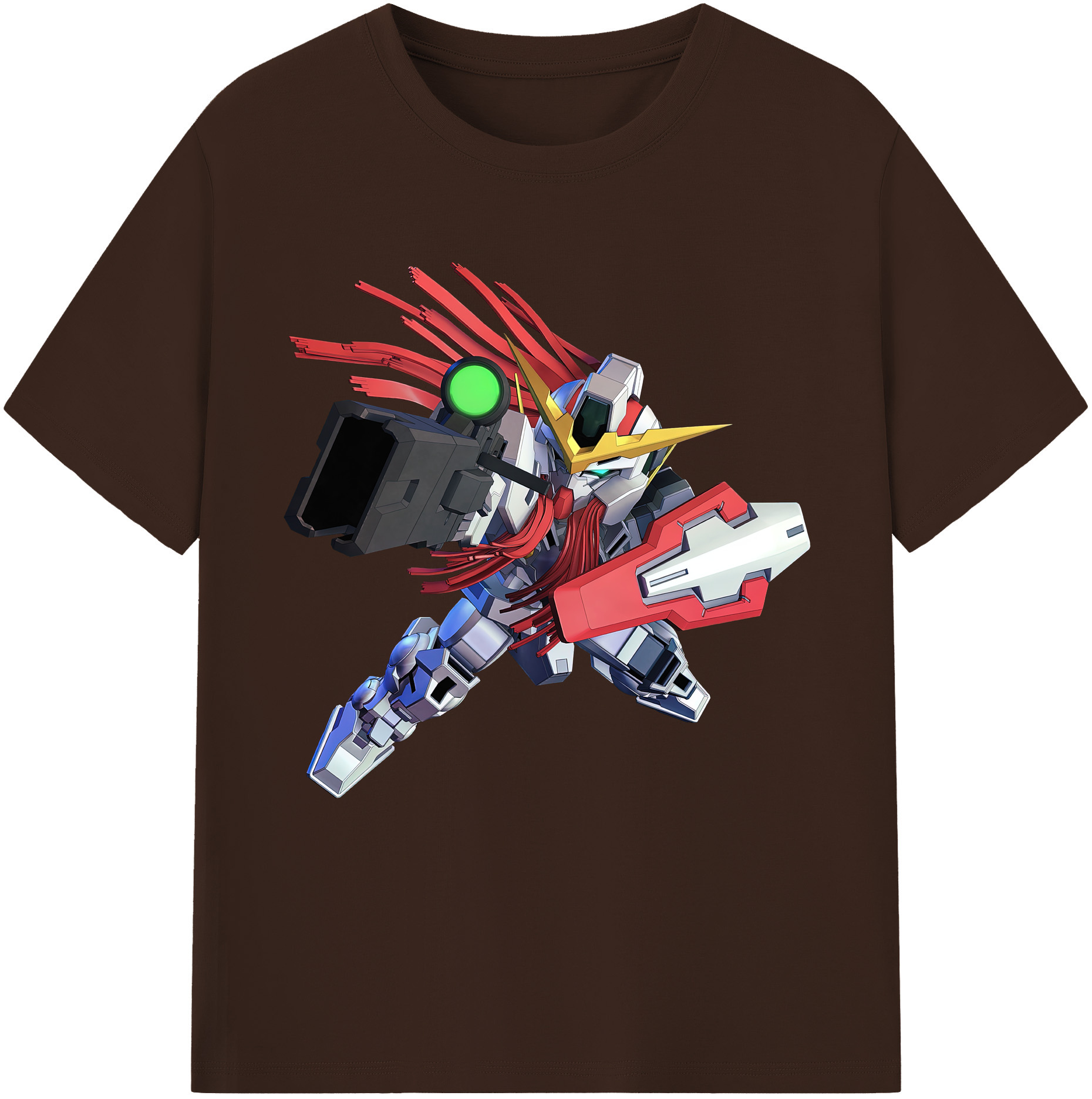 （画像用） 機動戦士ガンダム Mobile Suit Gundam 綿100％半袖Tシャツ（フロントプリント）
