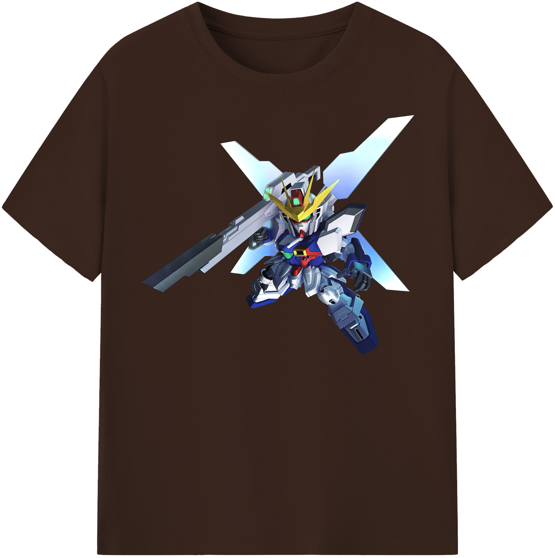 （画像用） 機動戦士ガンダム Mobile Suit Gundam 綿100％半袖Tシャツ（フロントプリント）