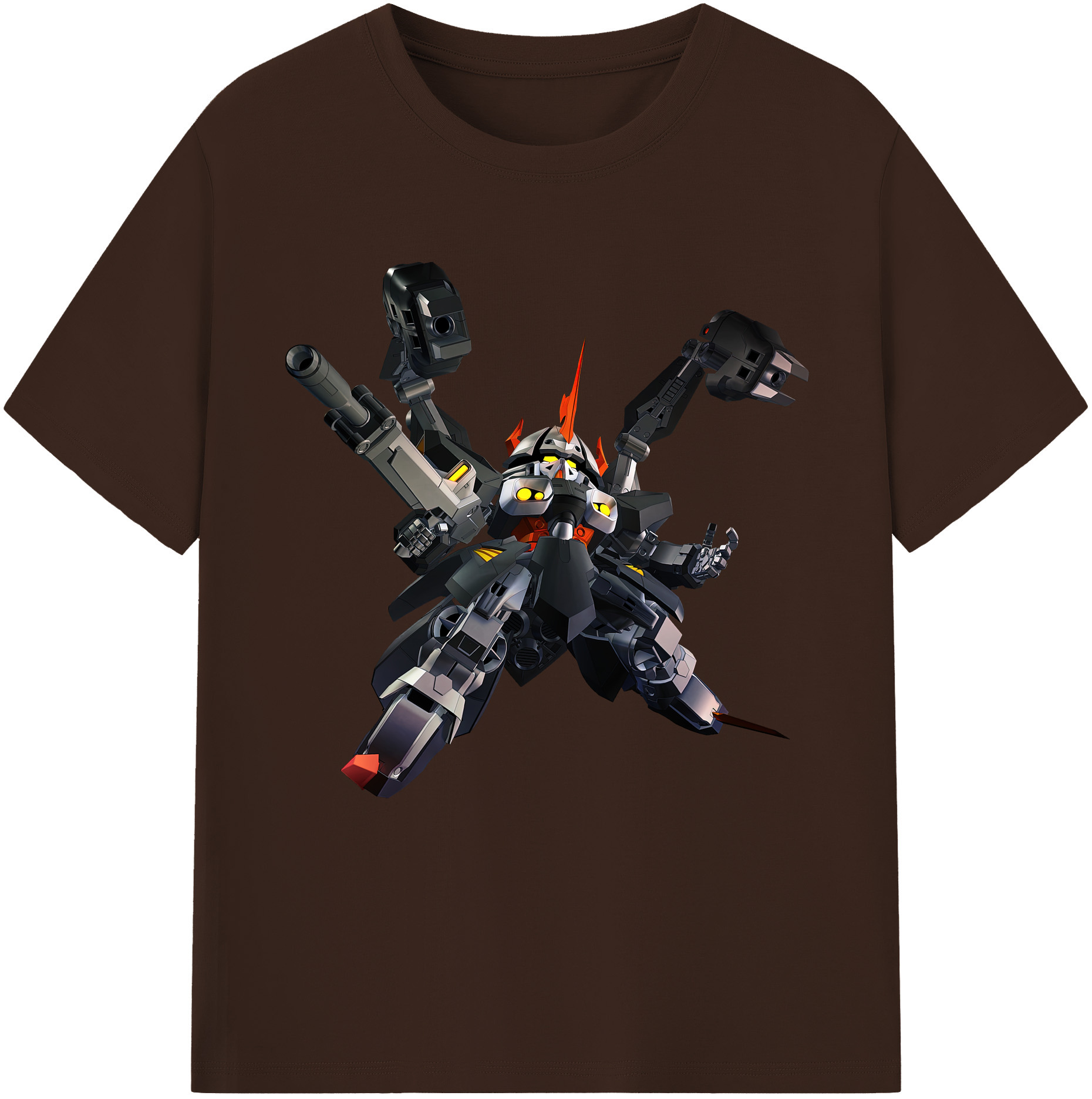 （画像用） 機動戦士ガンダム Mobile Suit Gundam 綿100％半袖Tシャツ（フロントプリント）