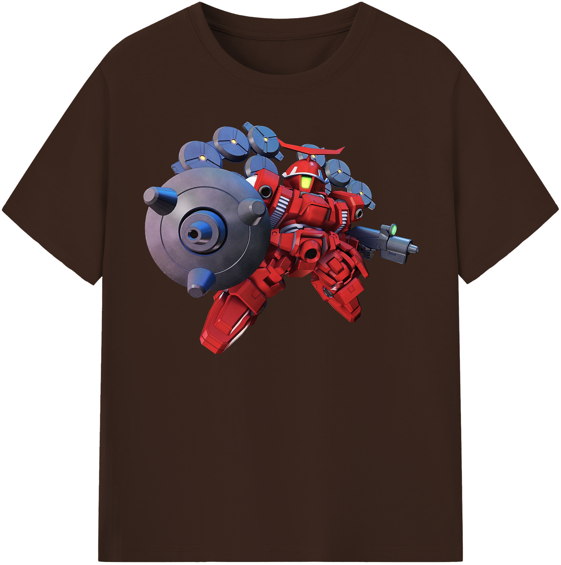 （画像用） 機動戦士ガンダム Mobile Suit Gundam 綿100％半袖Tシャツ（フロントプリント）