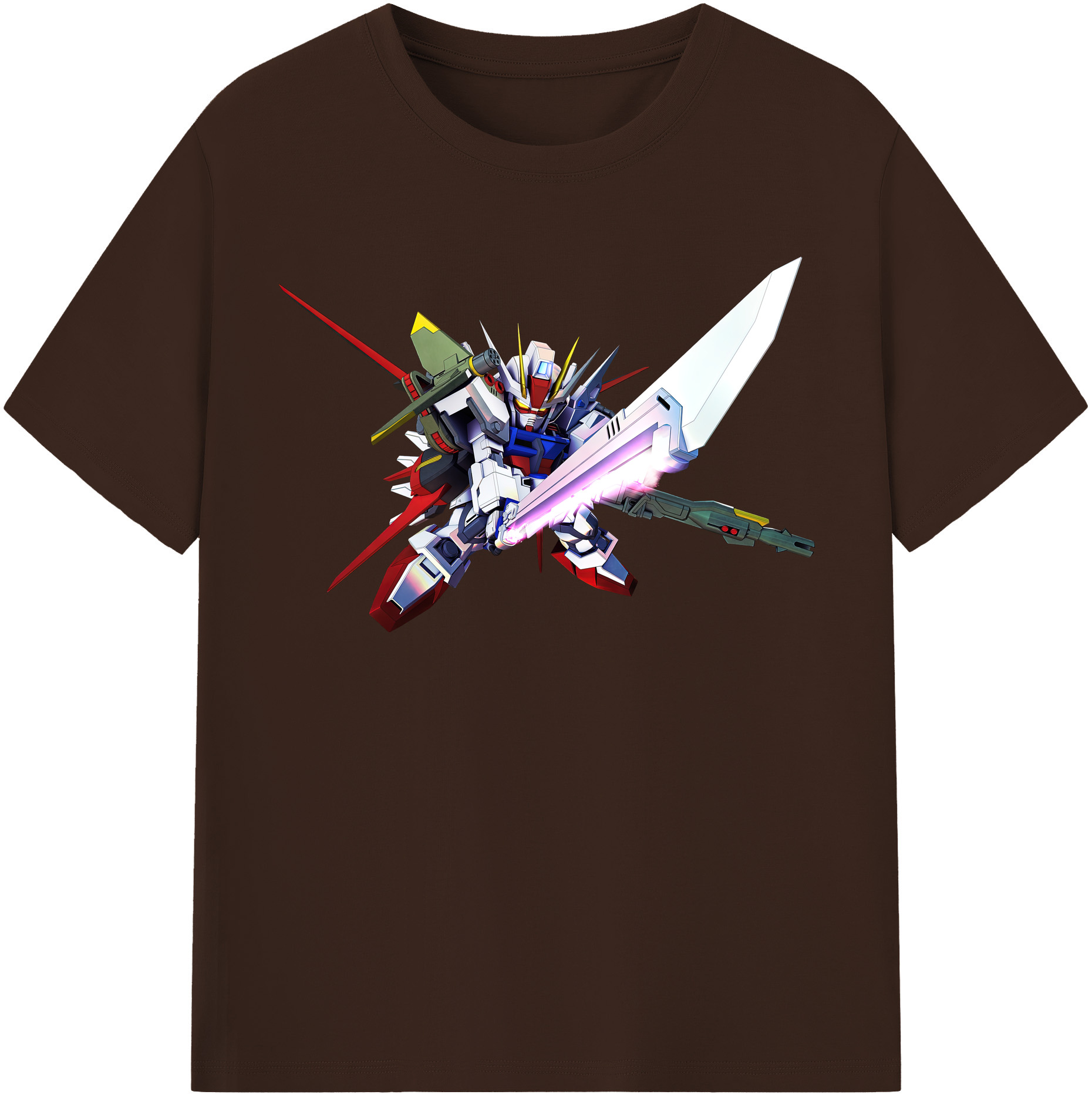 （画像用） 機動戦士ガンダム Mobile Suit Gundam 綿100％半袖Tシャツ（フロントプリント）