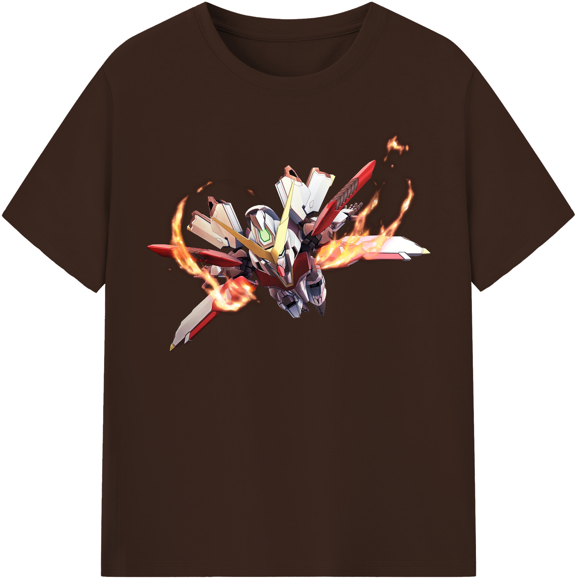（画像用） 機動戦士ガンダム Mobile Suit Gundam 綿100％半袖Tシャツ（フロントプリント）