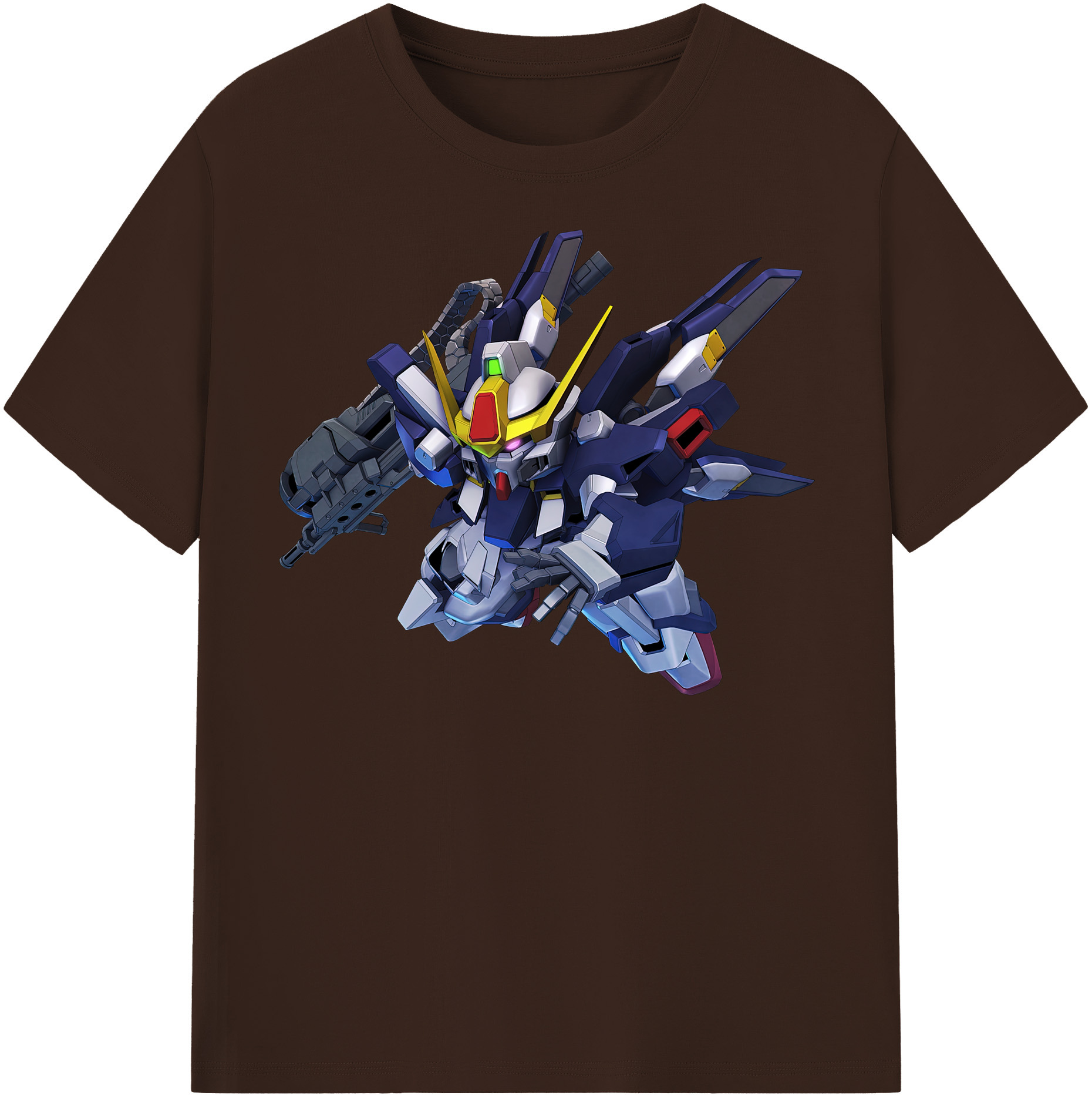 （画像用） 機動戦士ガンダム Mobile Suit Gundam 綿100％半袖Tシャツ（フロントプリント）