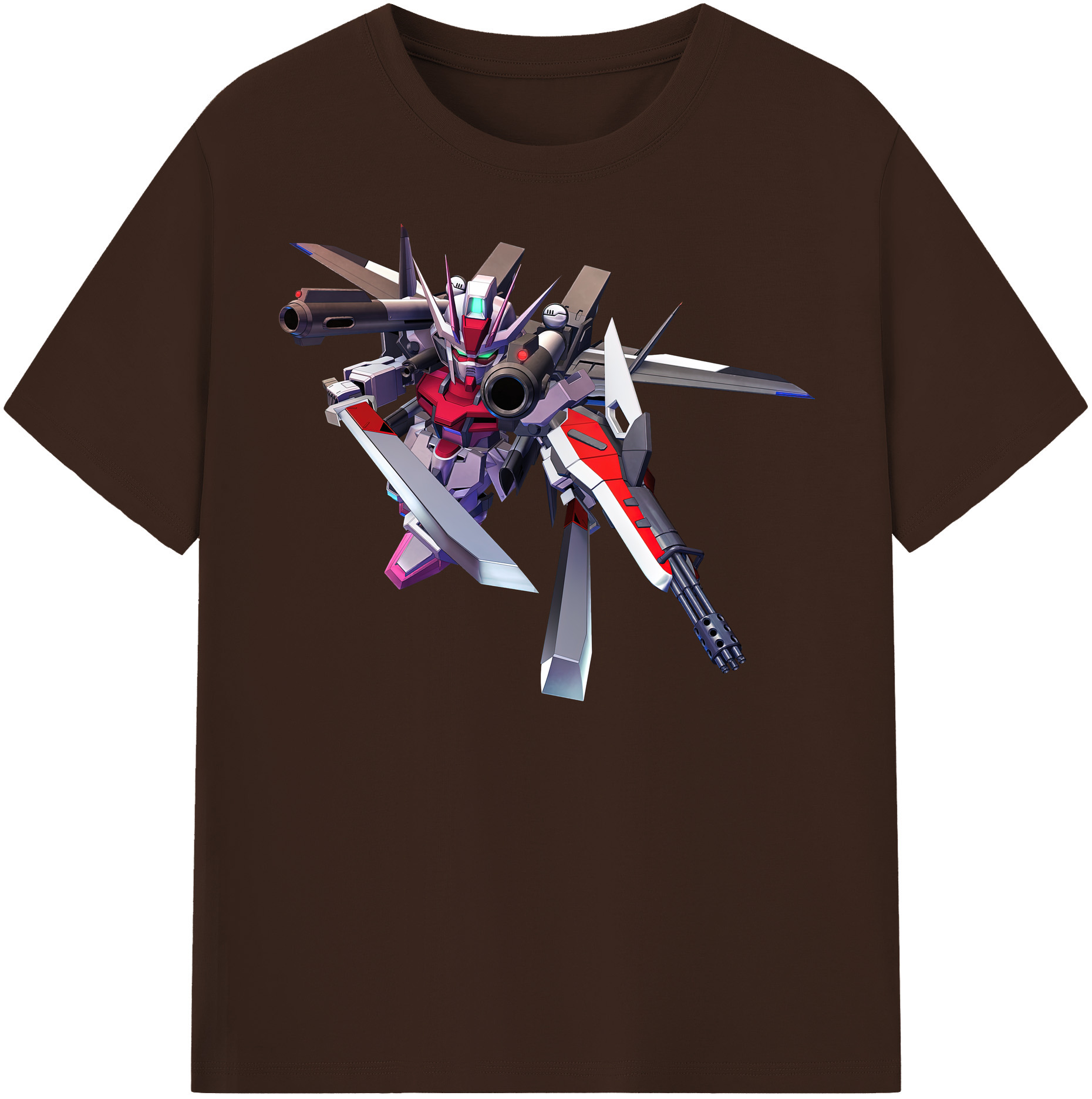 （画像用） 機動戦士ガンダム Mobile Suit Gundam 綿100％半袖Tシャツ（フロントプリント）