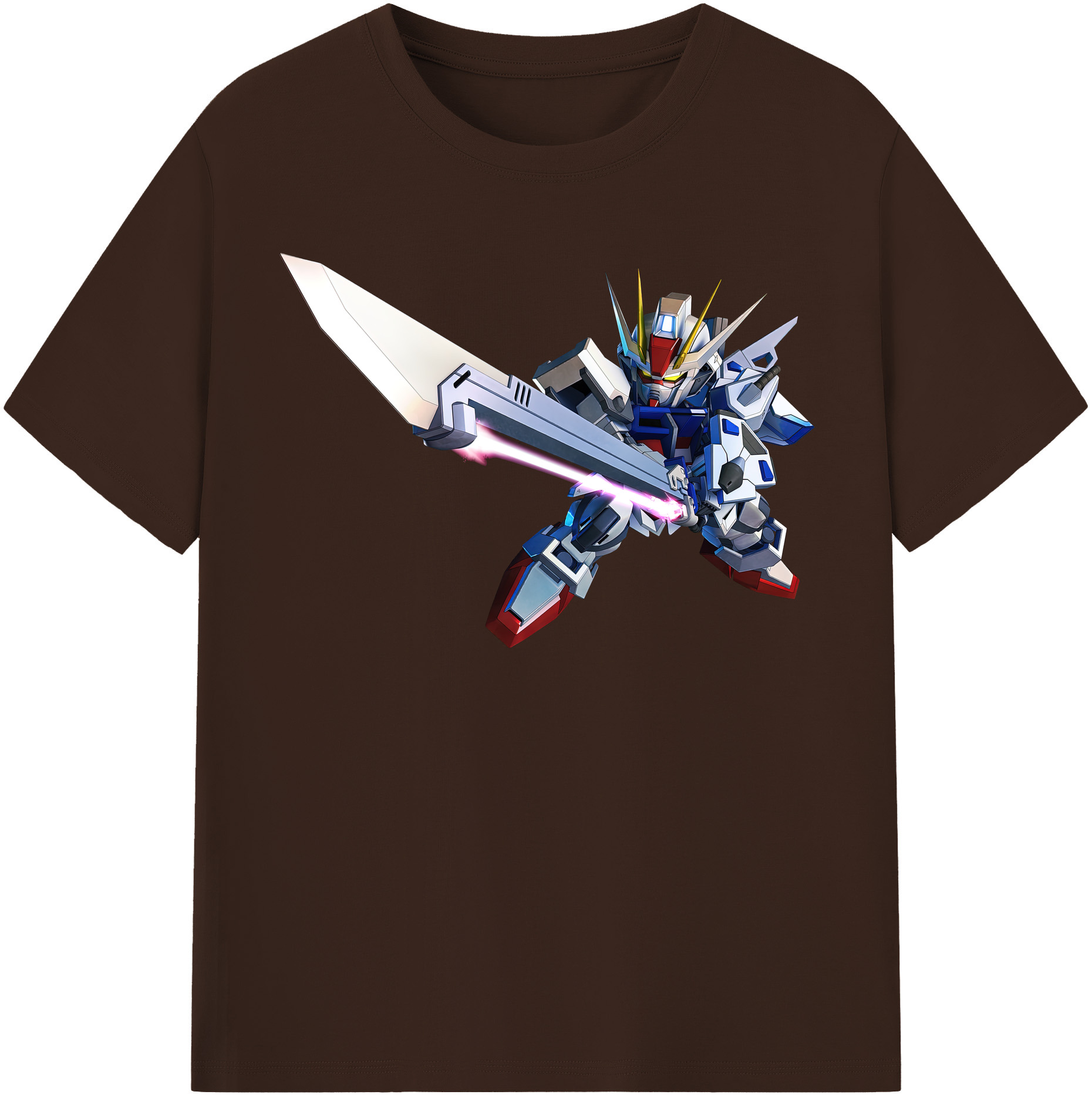（画像用） 機動戦士ガンダム Mobile Suit Gundam 綿100％半袖Tシャツ（フロントプリント）