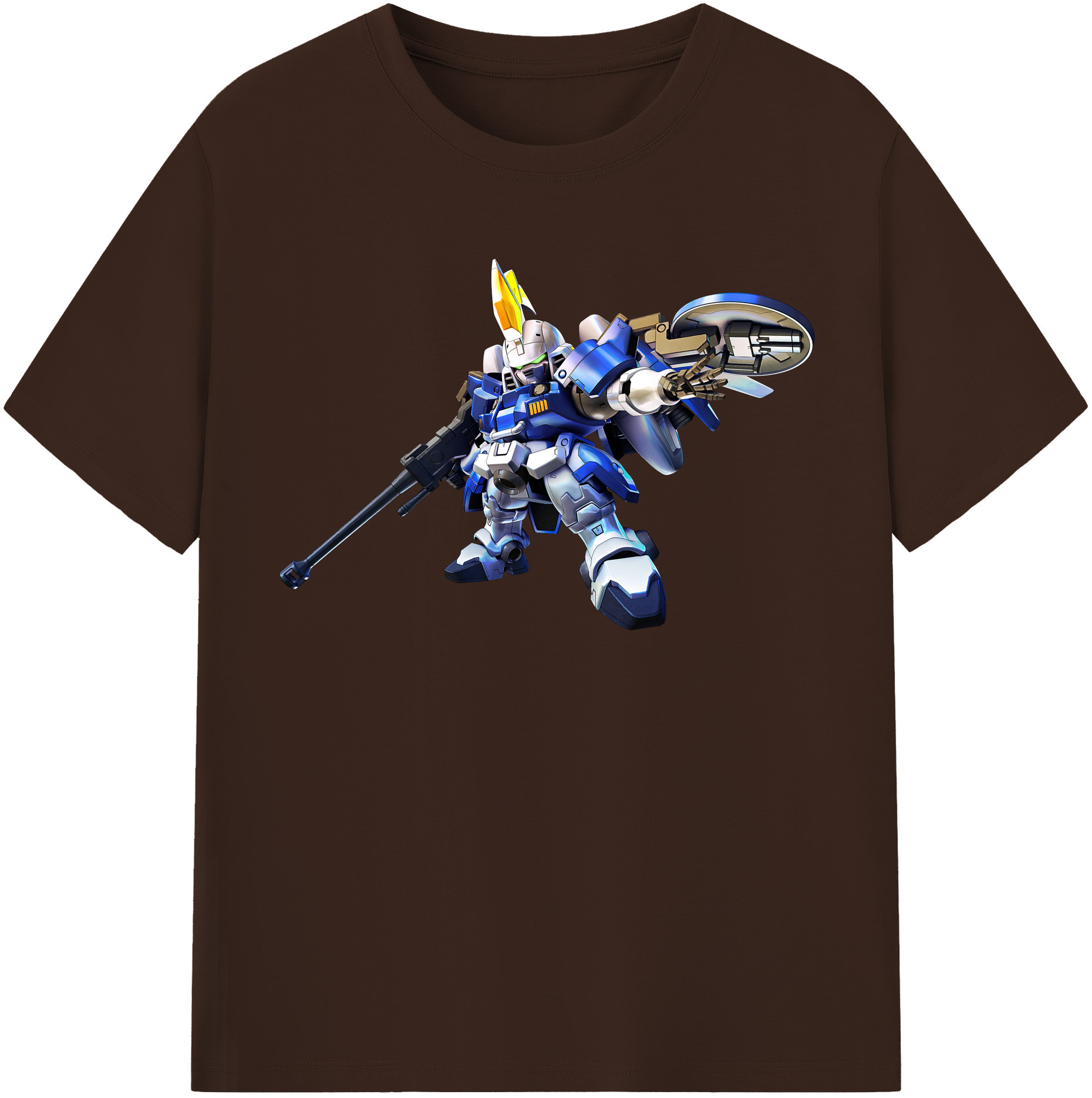 （画像用） 機動戦士ガンダム Mobile Suit Gundam 綿100％半袖Tシャツ（フロントプリント）