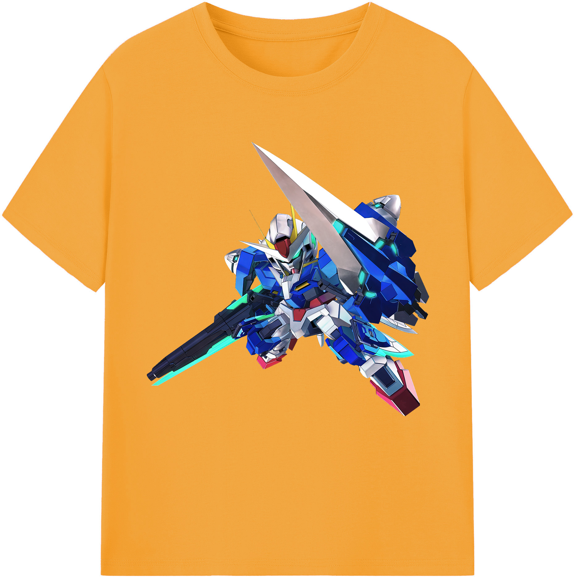 （画像用） 機動戦士ガンダム Mobile Suit Gundam 綿100％半袖Tシャツ（フロントプリント）
