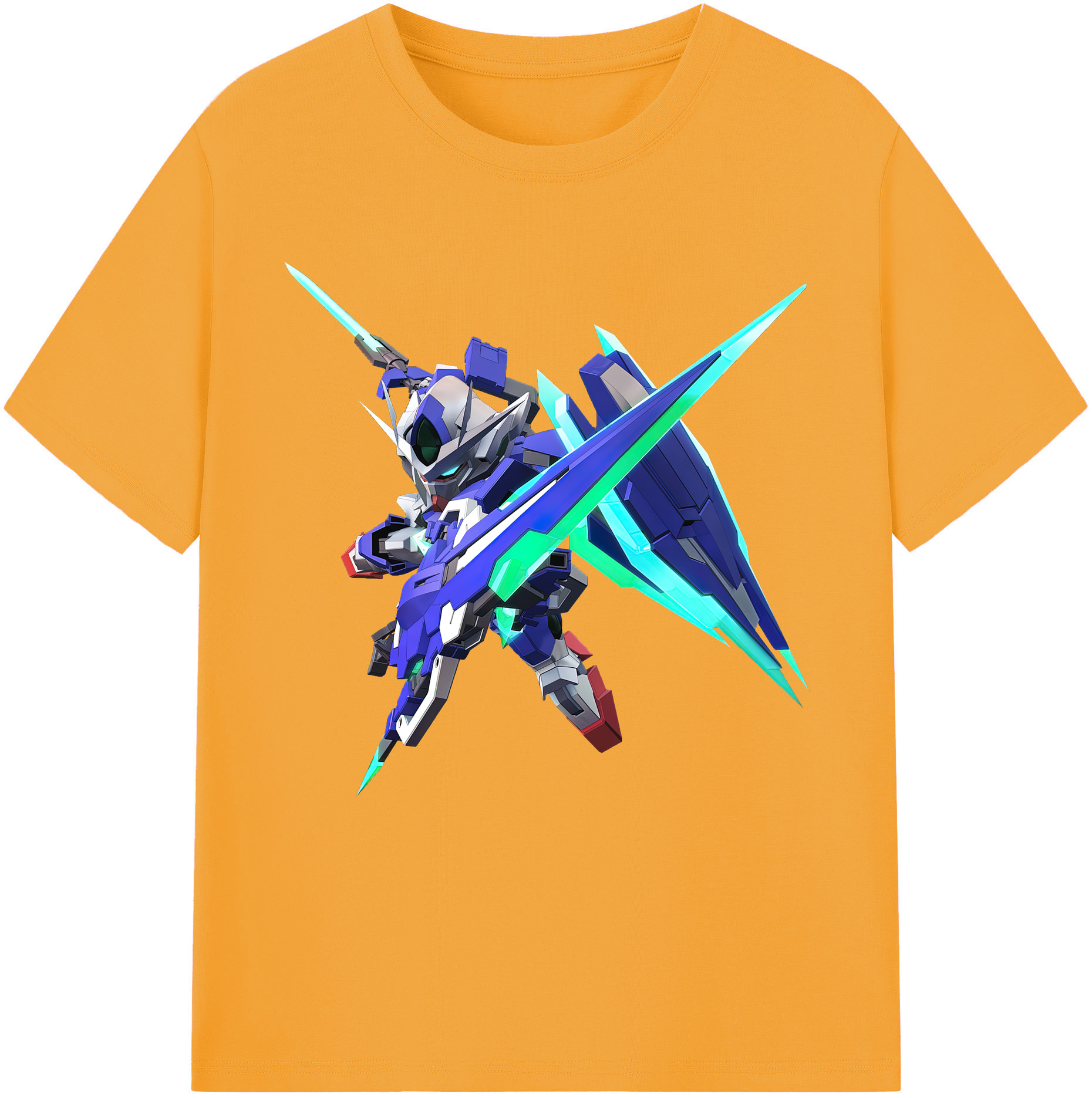 （画像用） 機動戦士ガンダム Mobile Suit Gundam 綿100％半袖Tシャツ（フロントプリント）