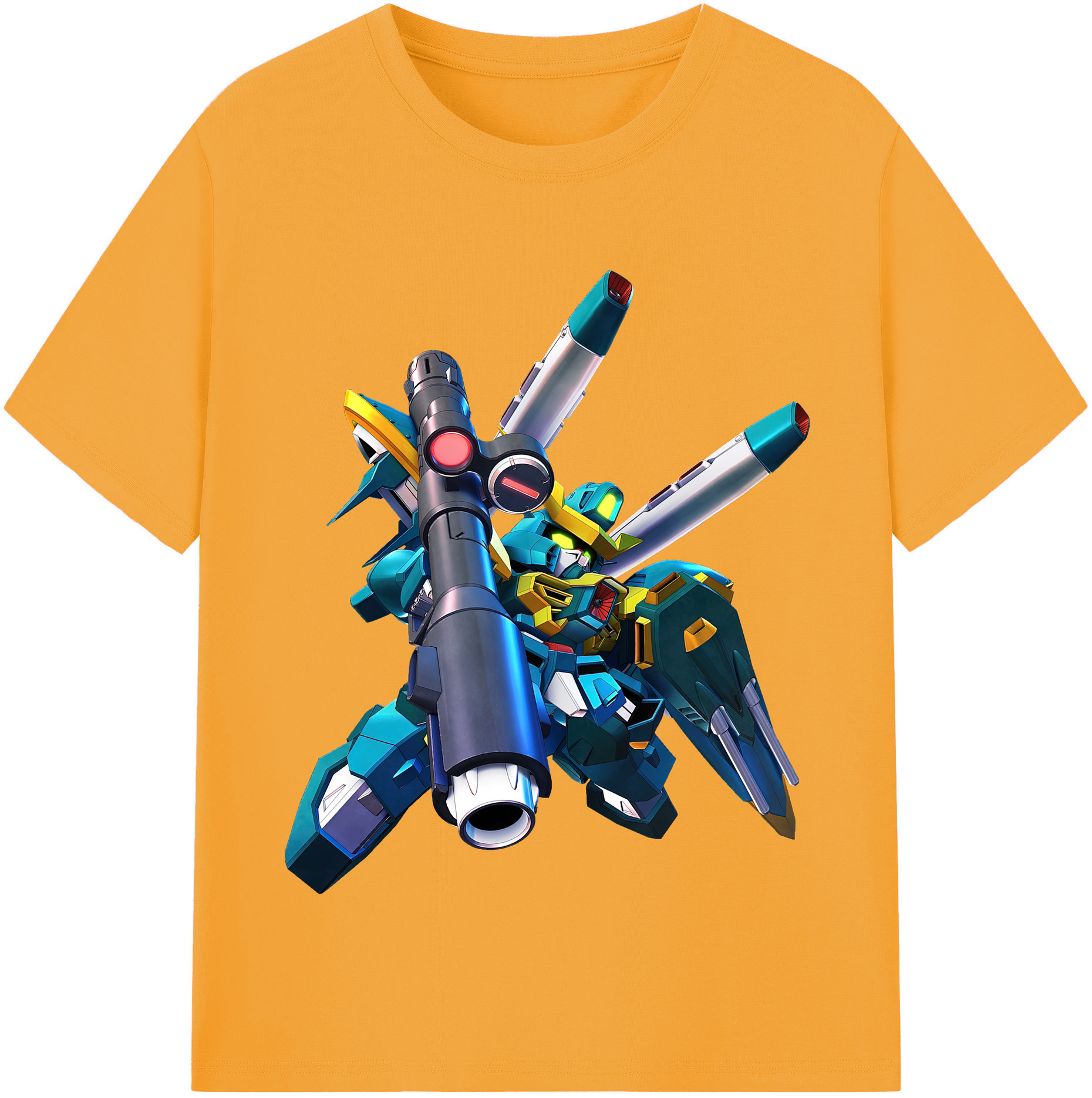 （画像用） 機動戦士ガンダム Mobile Suit Gundam 綿100％半袖Tシャツ（フロントプリント）