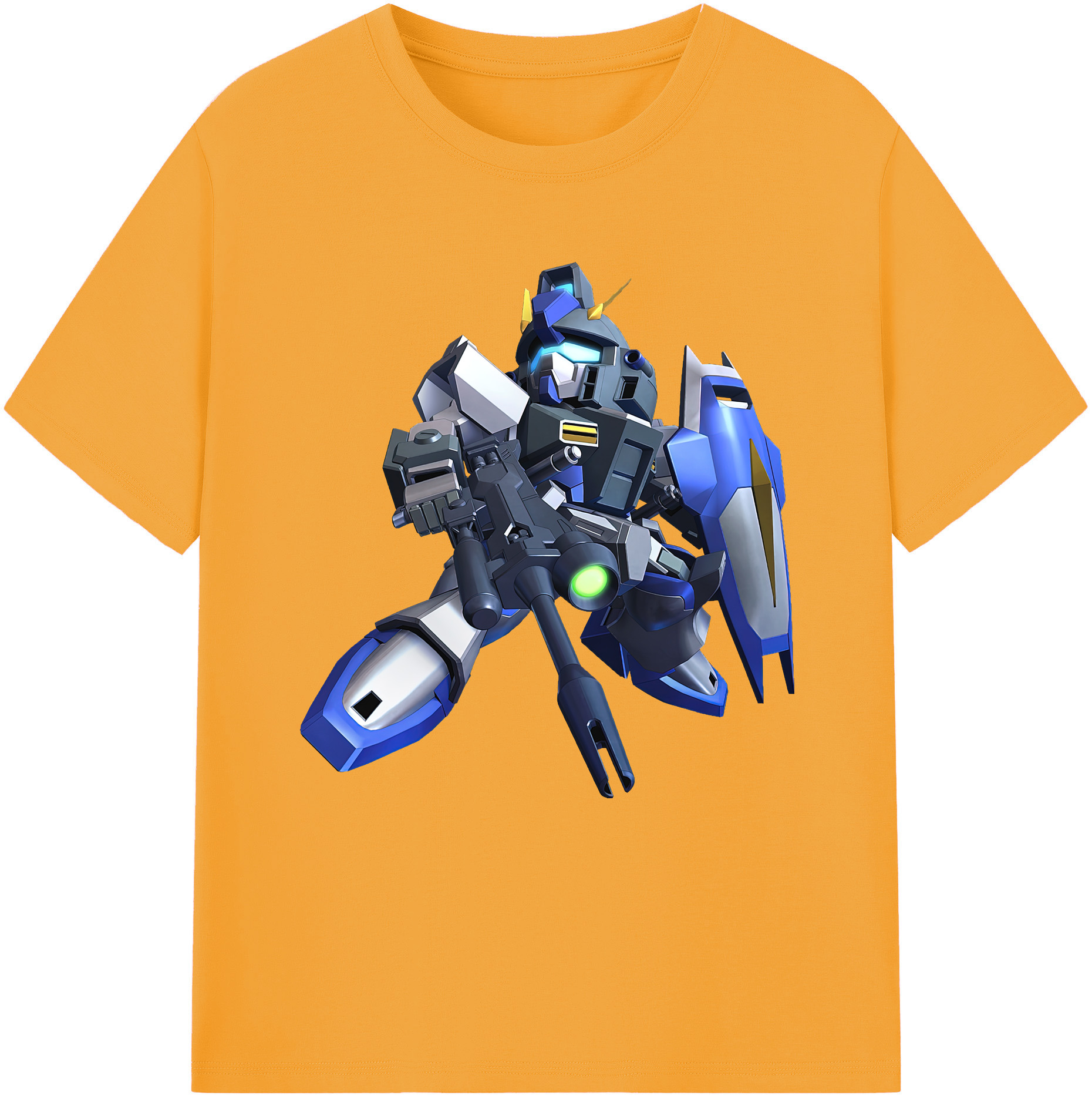 （画像用） 機動戦士ガンダム Mobile Suit Gundam 綿100％半袖Tシャツ（フロントプリント）