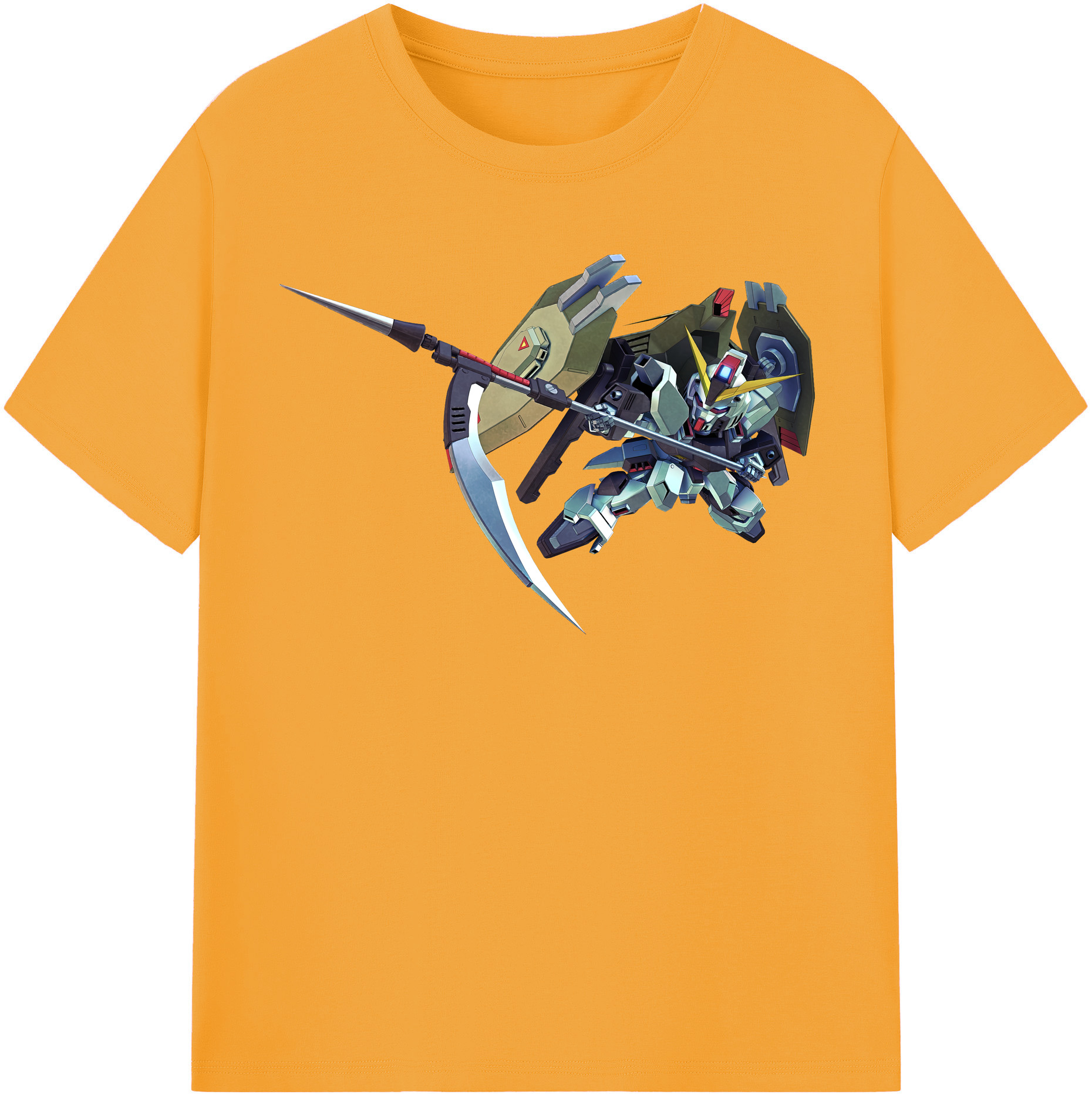 （画像用） 機動戦士ガンダム Mobile Suit Gundam 綿100％半袖Tシャツ（フロントプリント）