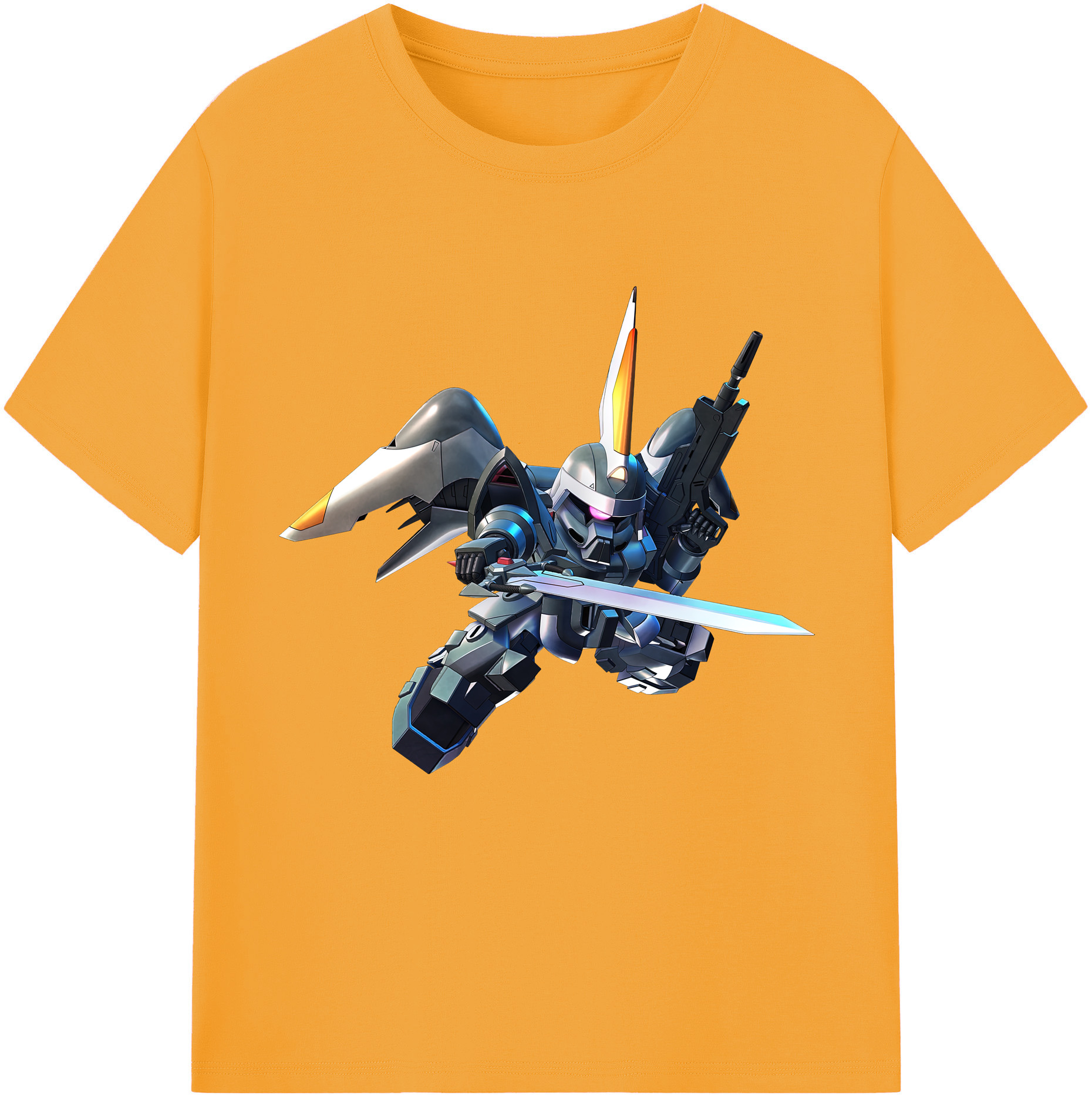 （画像用） 機動戦士ガンダム Mobile Suit Gundam 綿100％半袖Tシャツ（フロントプリント）