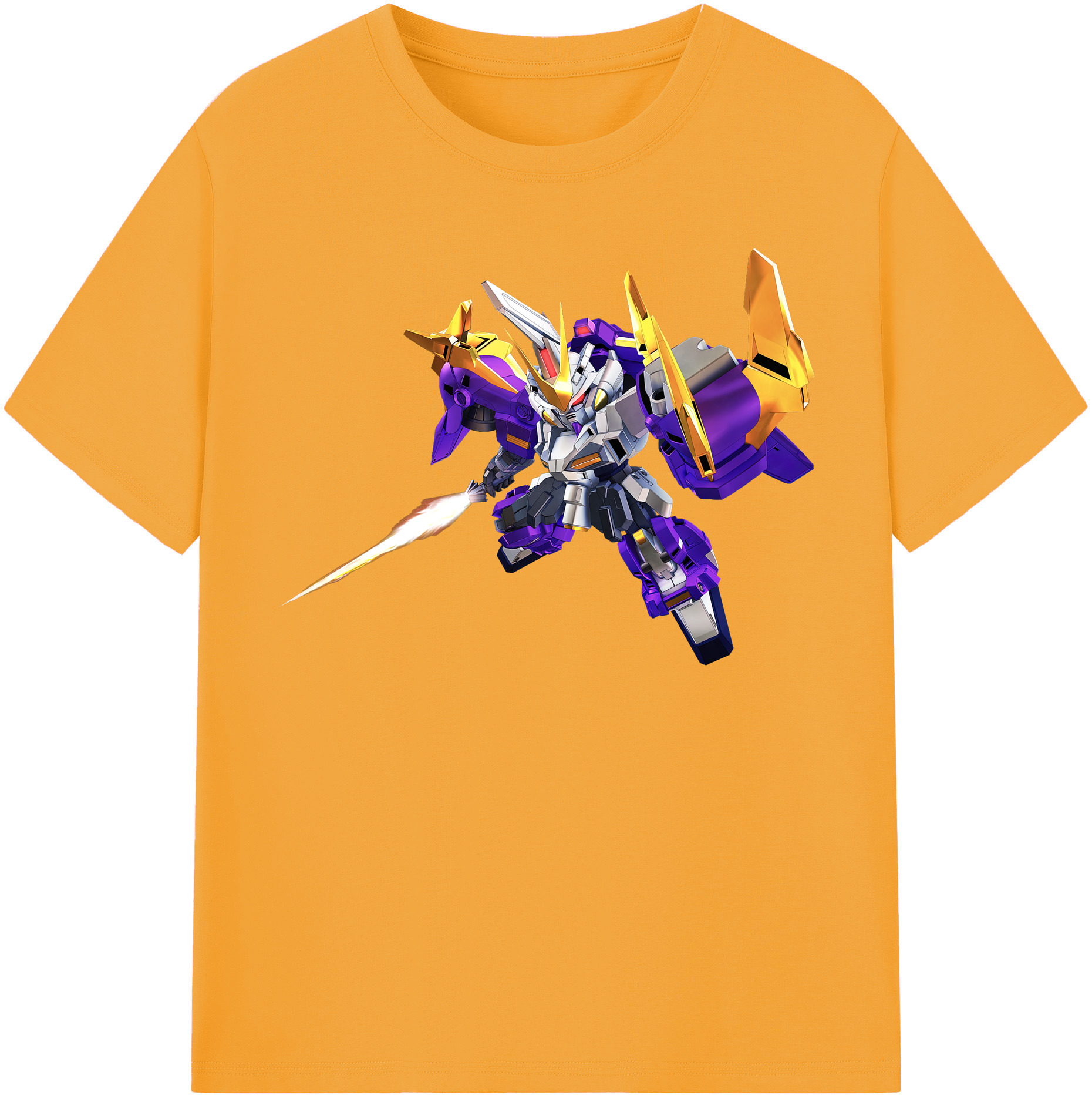 （画像用） 機動戦士ガンダム Mobile Suit Gundam 綿100％半袖Tシャツ（フロントプリント）
