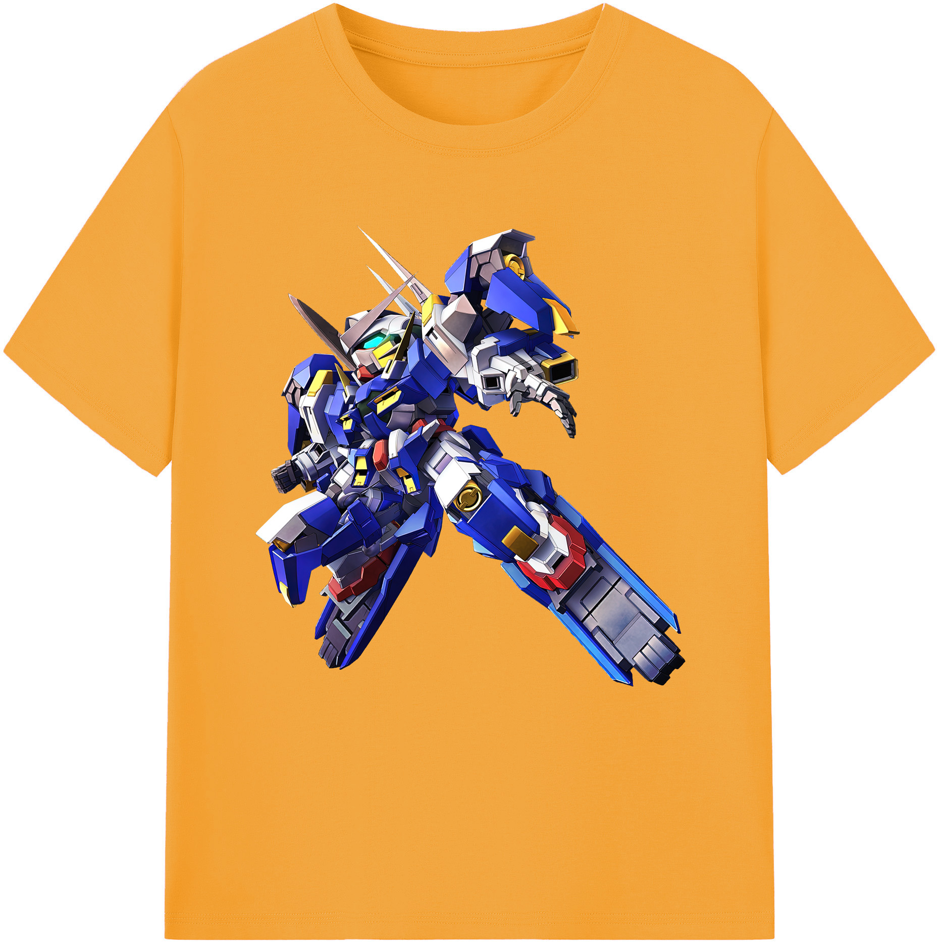 （画像用） 機動戦士ガンダム Mobile Suit Gundam 綿100％半袖Tシャツ（フロントプリント）