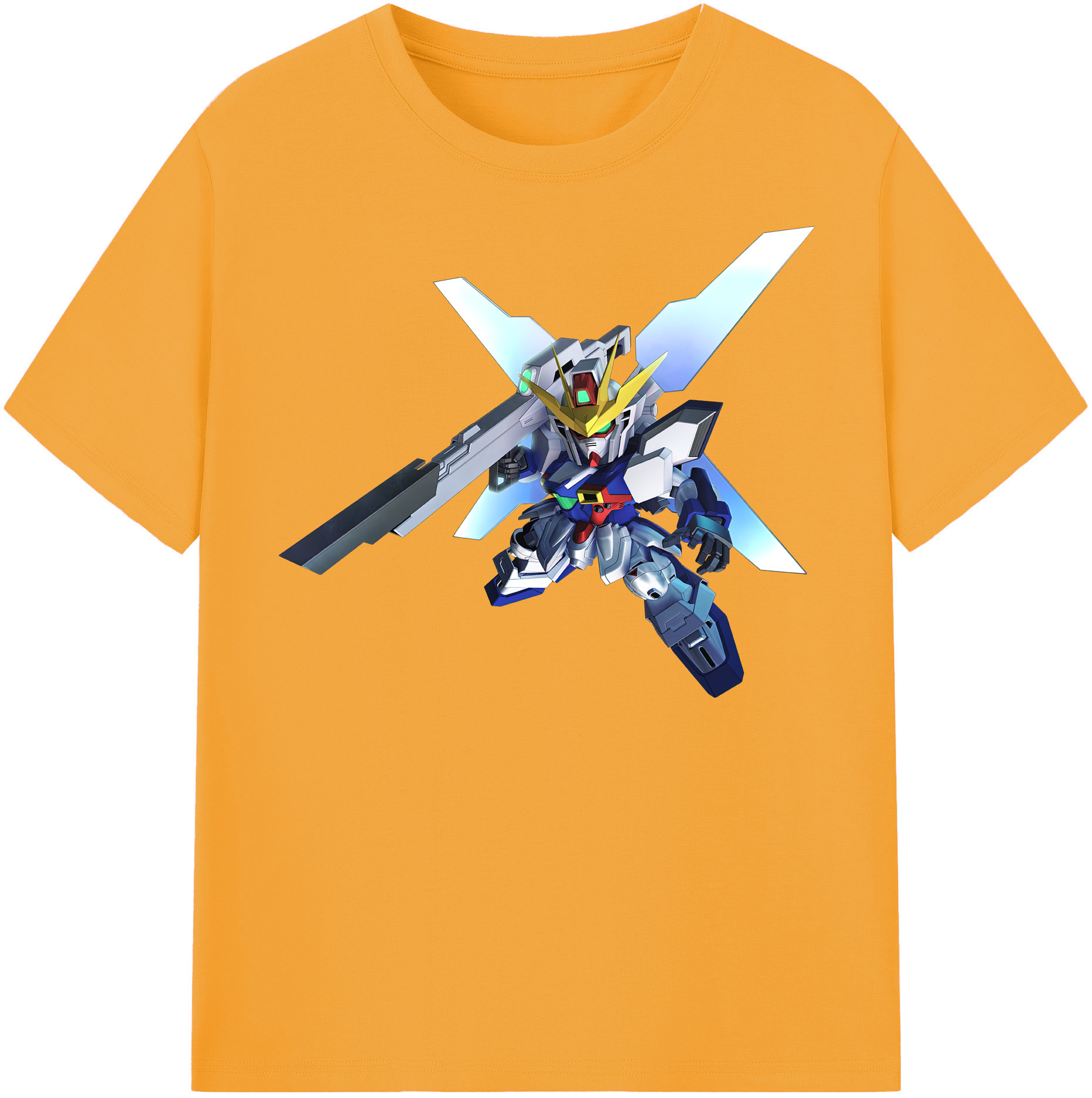 （画像用） 機動戦士ガンダム Mobile Suit Gundam 綿100％半袖Tシャツ（フロントプリント）