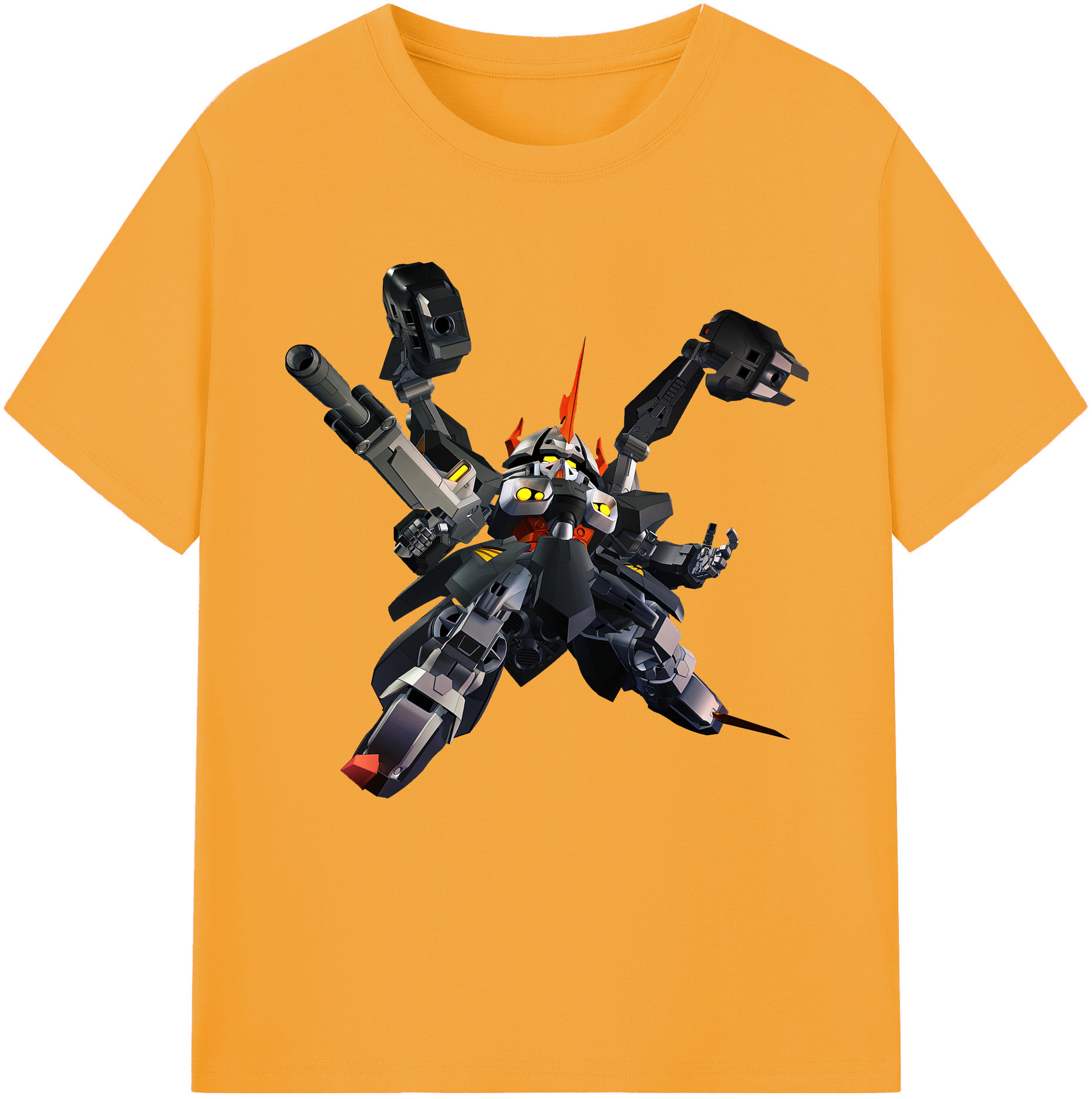 （画像用） 機動戦士ガンダム Mobile Suit Gundam 綿100％半袖Tシャツ（フロントプリント）
