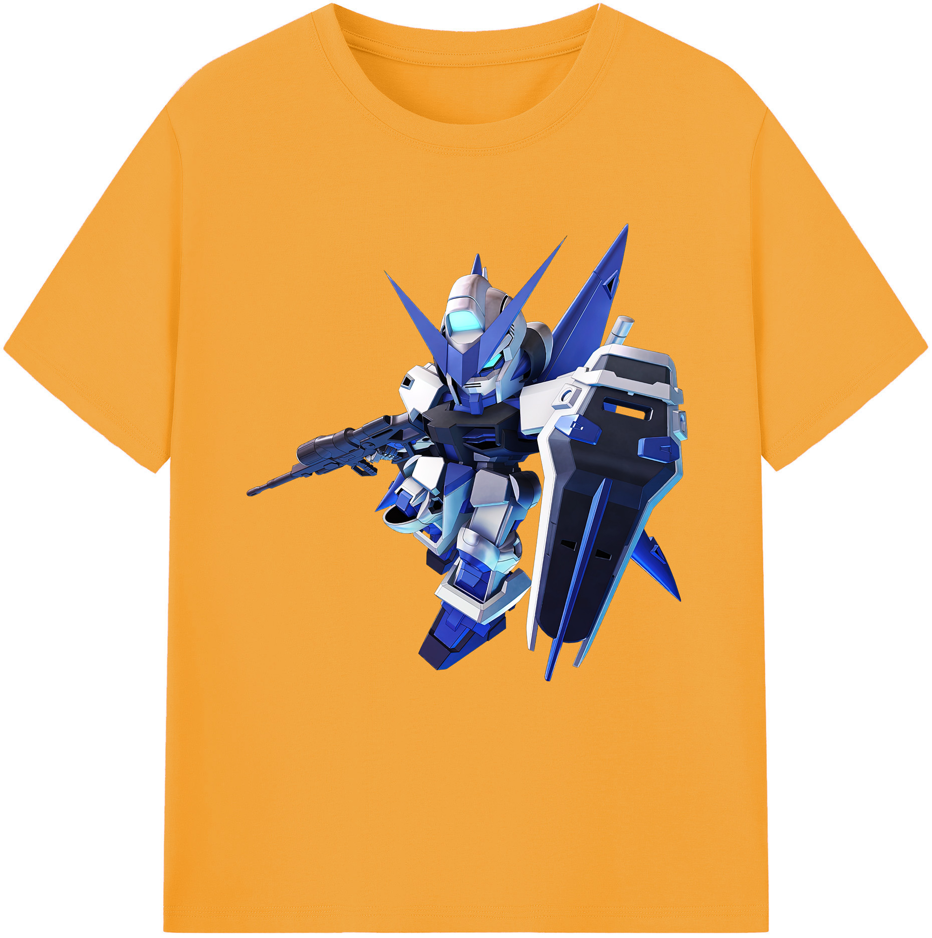 （画像用） 機動戦士ガンダム Mobile Suit Gundam 綿100％半袖Tシャツ（フロントプリント）